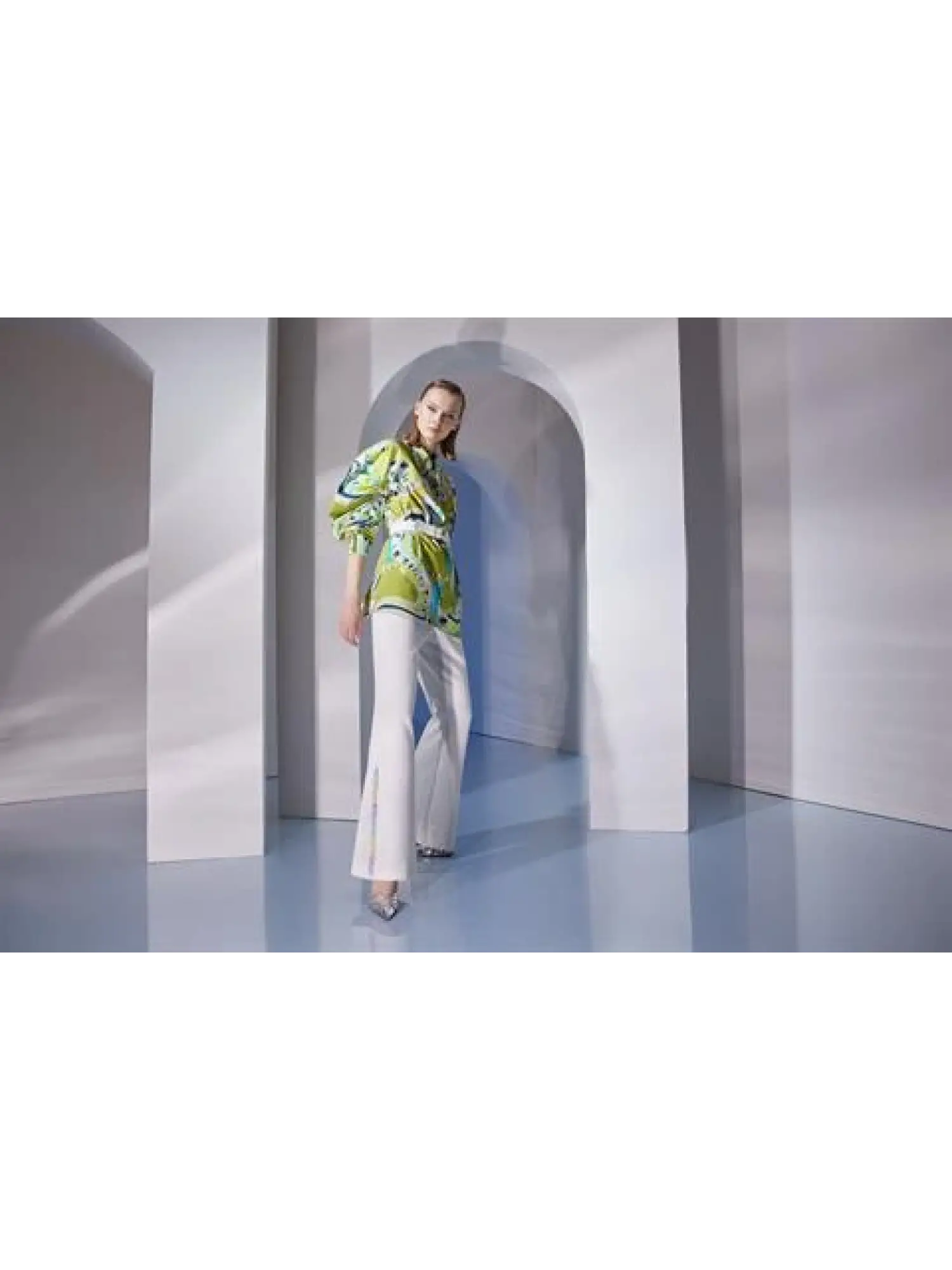 SENNA Lionara Paçası Taşlı İspanyol Pantolon 5011S23