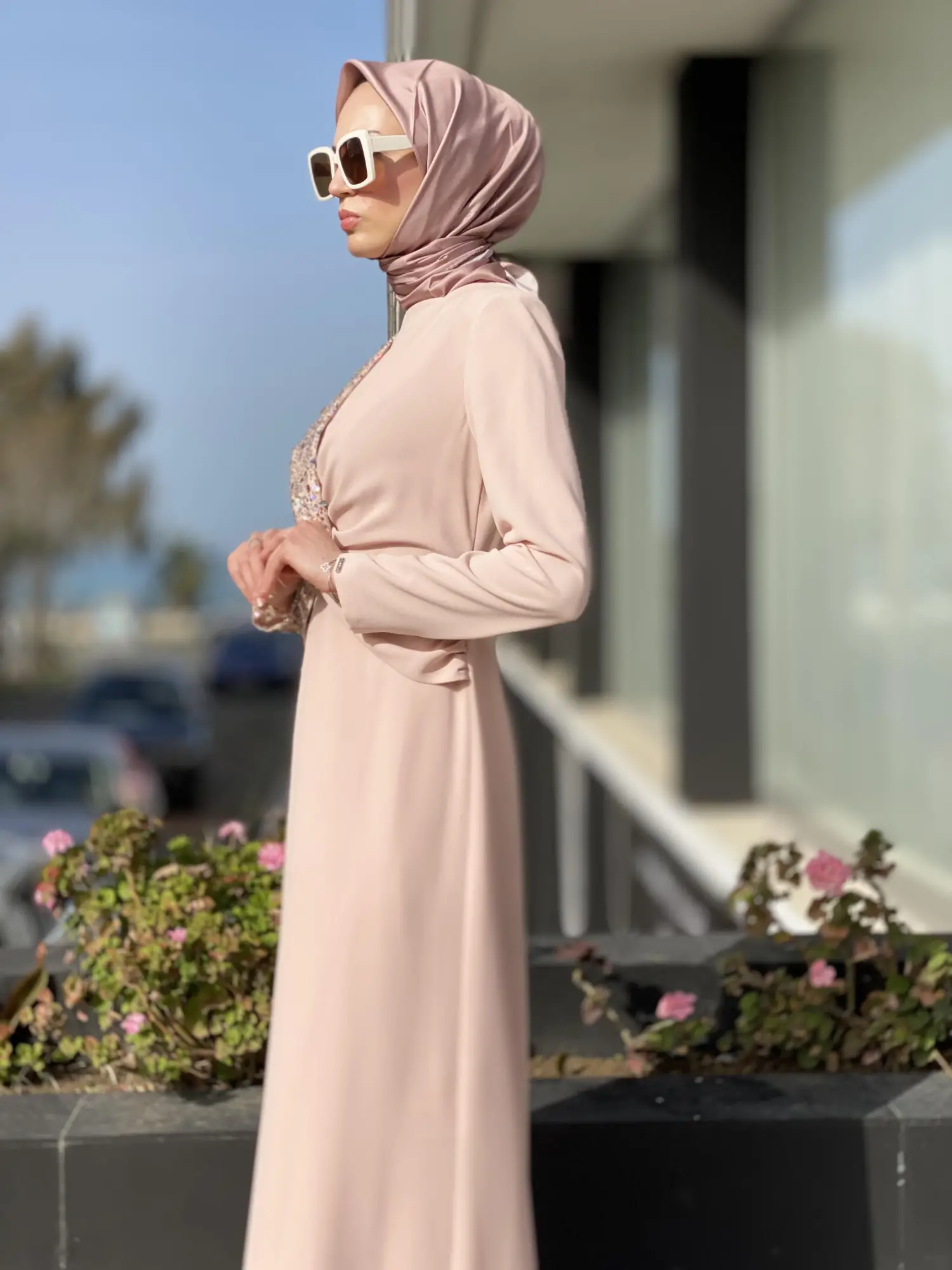 SENNA Margeret Dress Tesettür Abiye SD30085