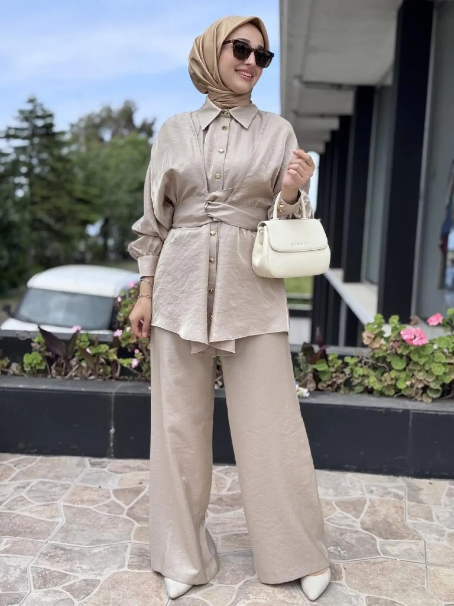 SENNA Mazerine Gömlek Pantolon Takım SD2521004