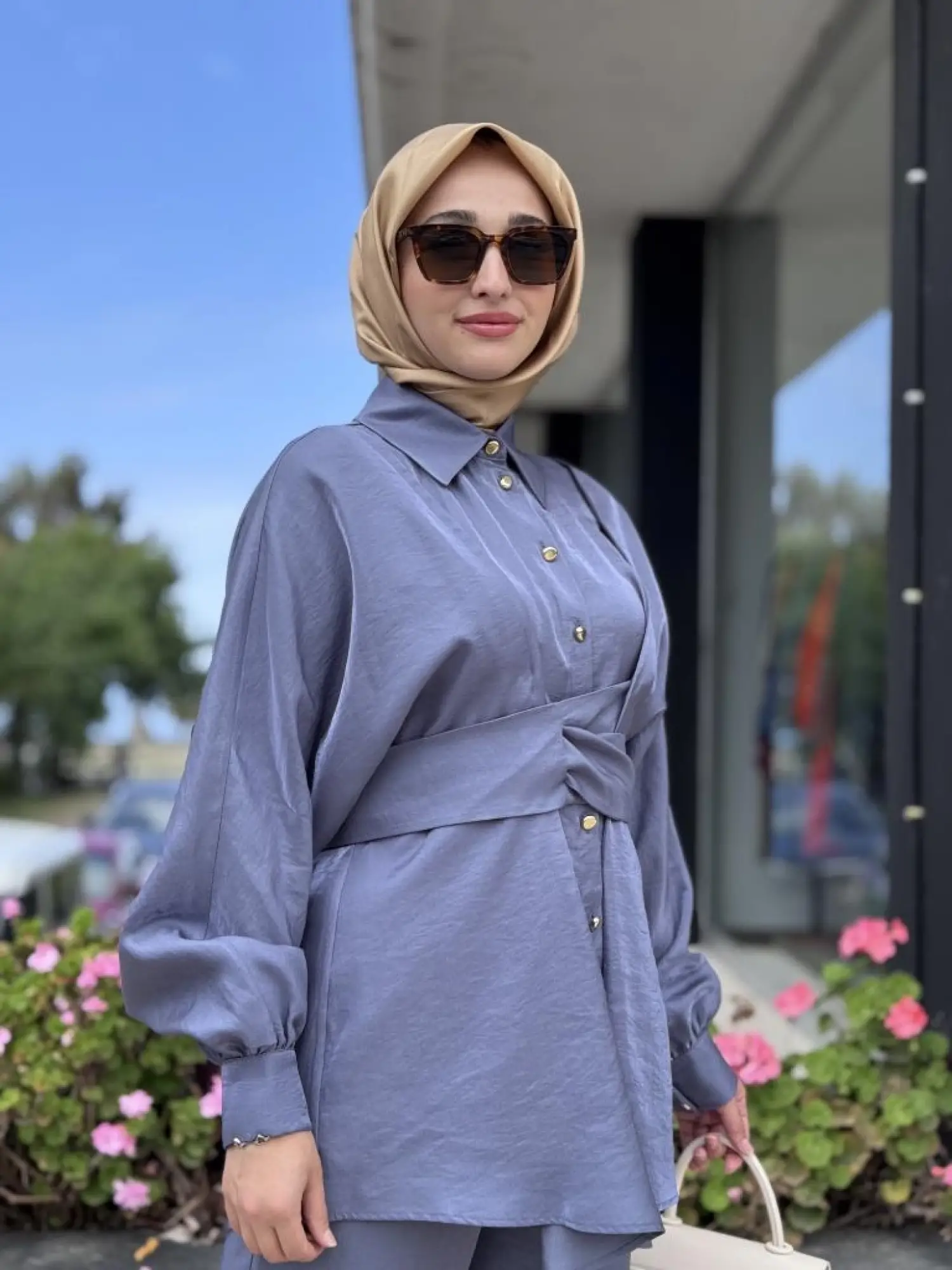 SENNA Mazerine Gömlek Pantolon Takım SD2521004