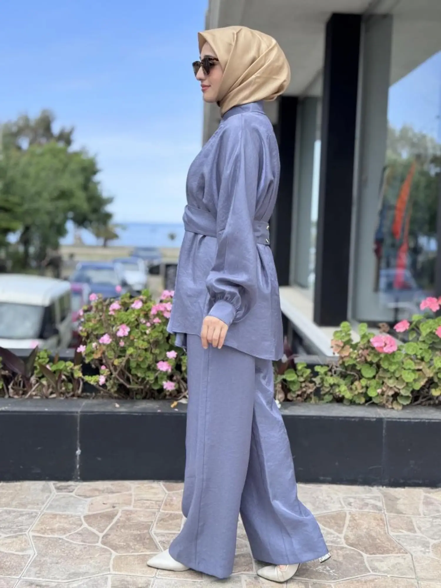 SENNA Mazerine Gömlek Pantolon Takım SD2521004