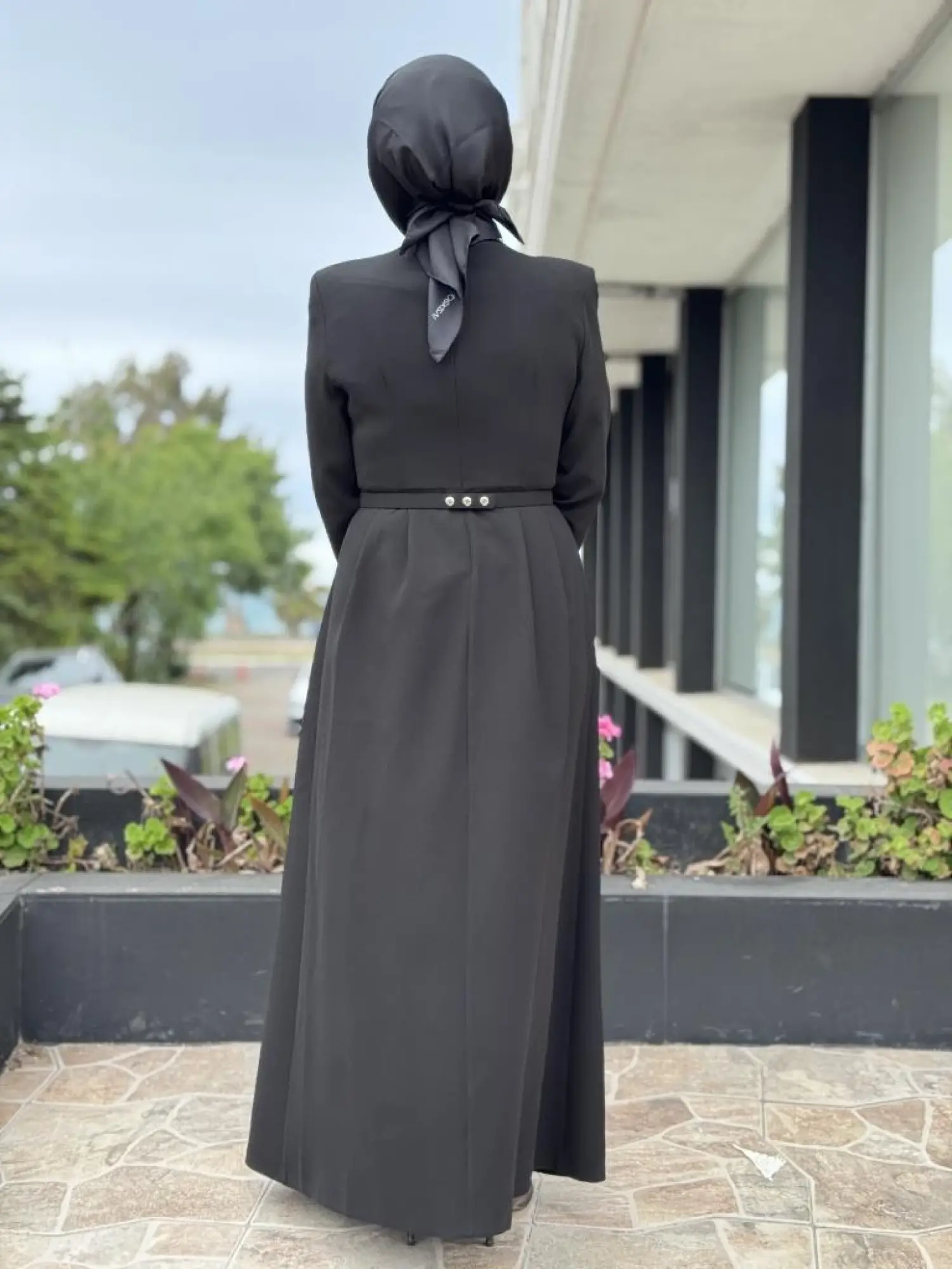 SENNA Menta Clara Tesettür Abiye Dress SD2530014