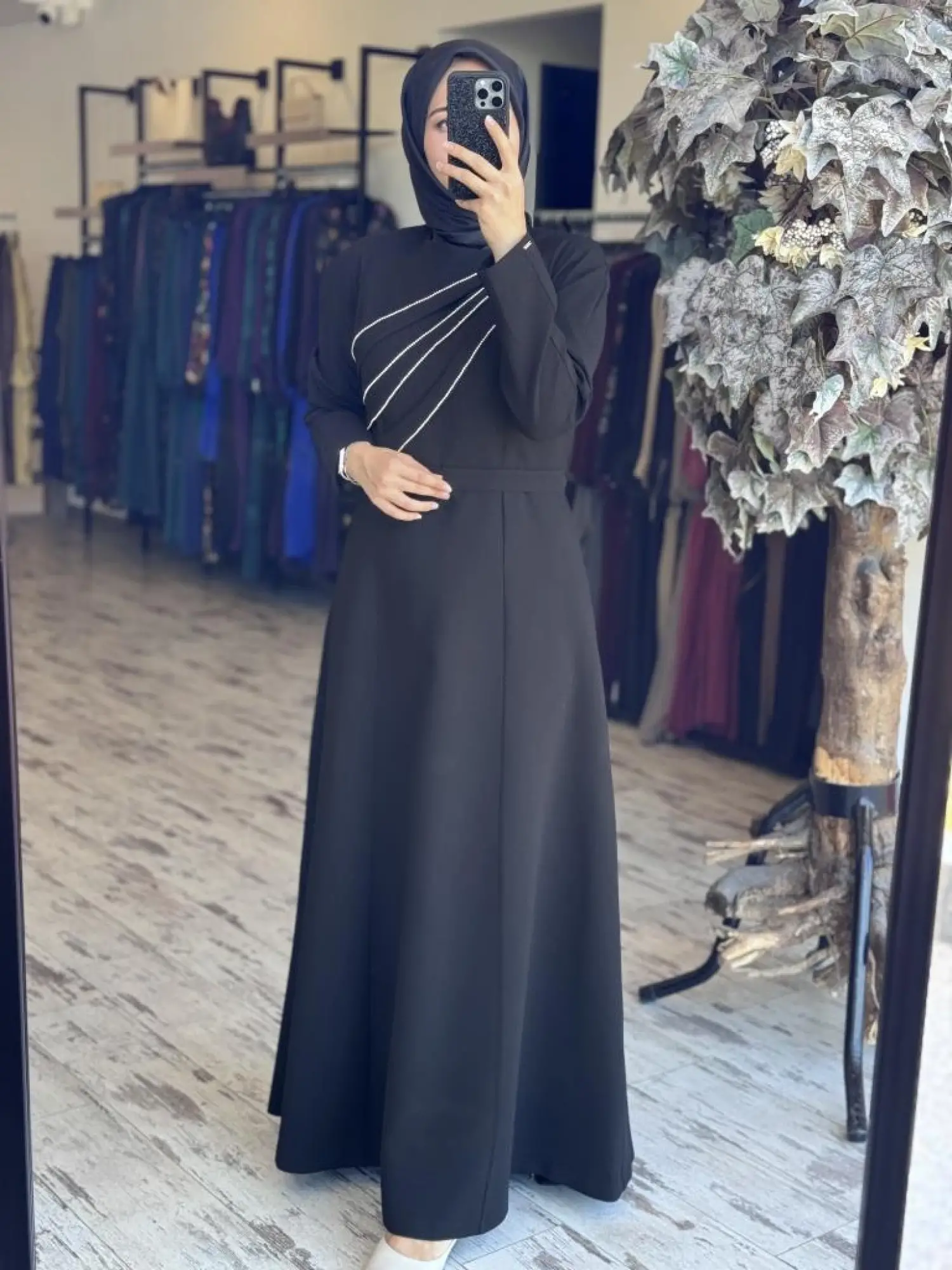 SENNA Opia Tesettür Abiye Elbise SD2530026