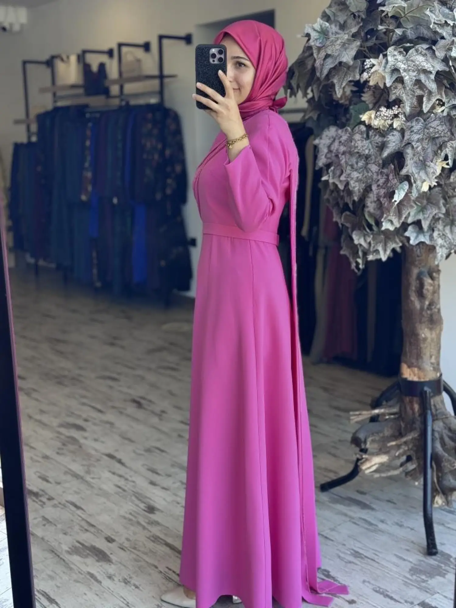 SENNA Opia Tesettür Abiye Elbise SD2530026