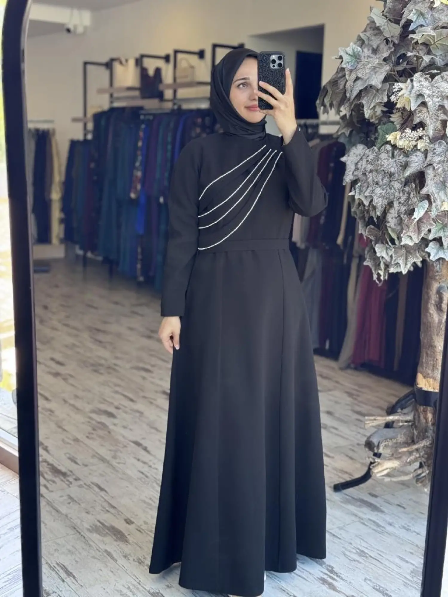 SENNA Opia Tesettür Abiye Elbise SD2530026