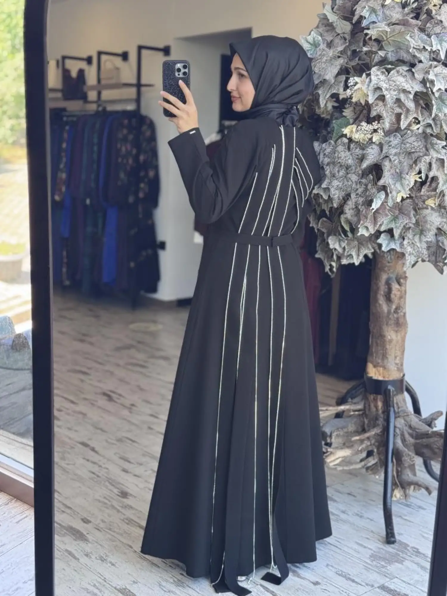 SENNA Opia Tesettür Abiye Elbise SD2530026