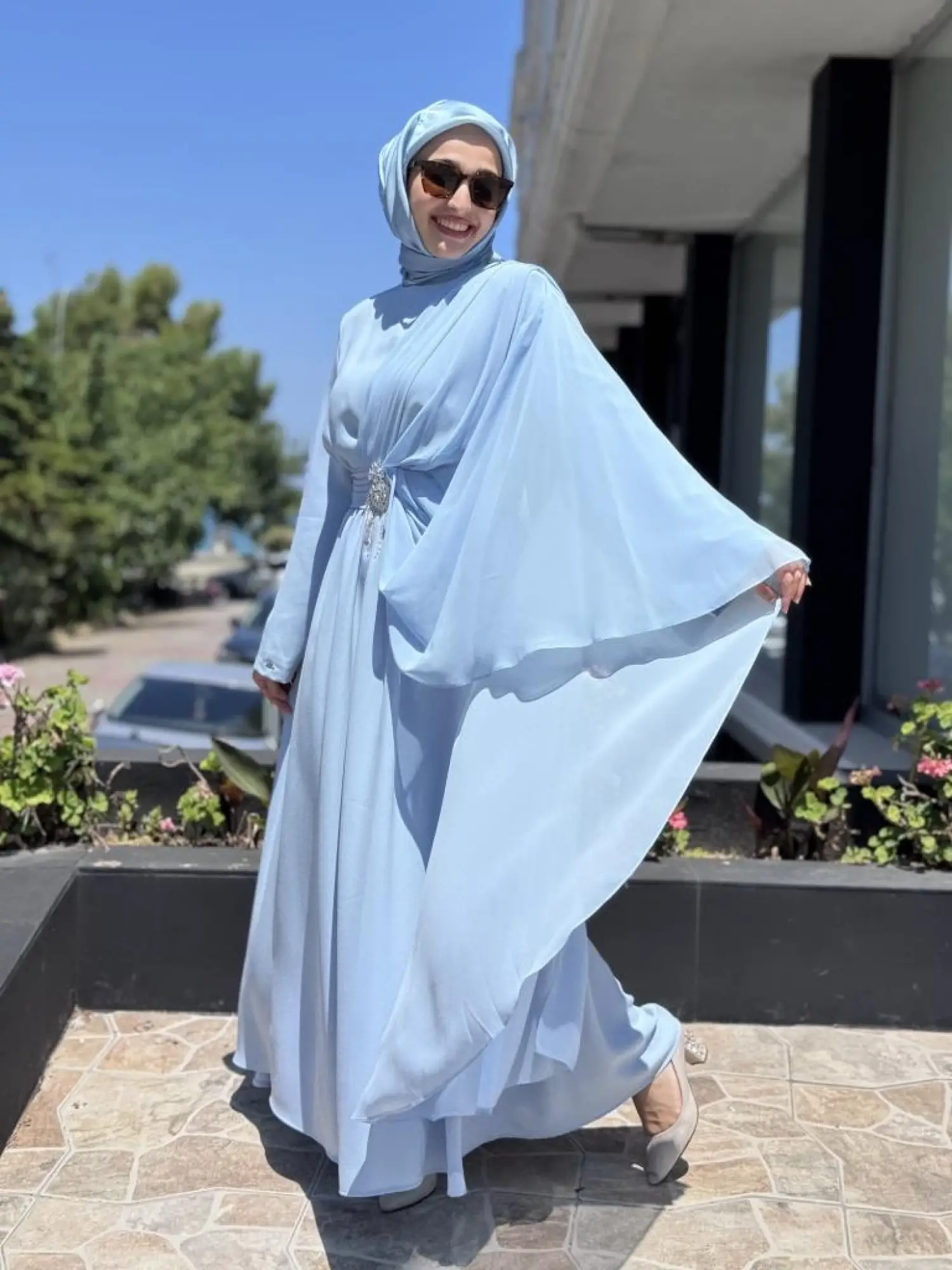 SENNA Orient Tesettür Abiye Elbise SD2530032