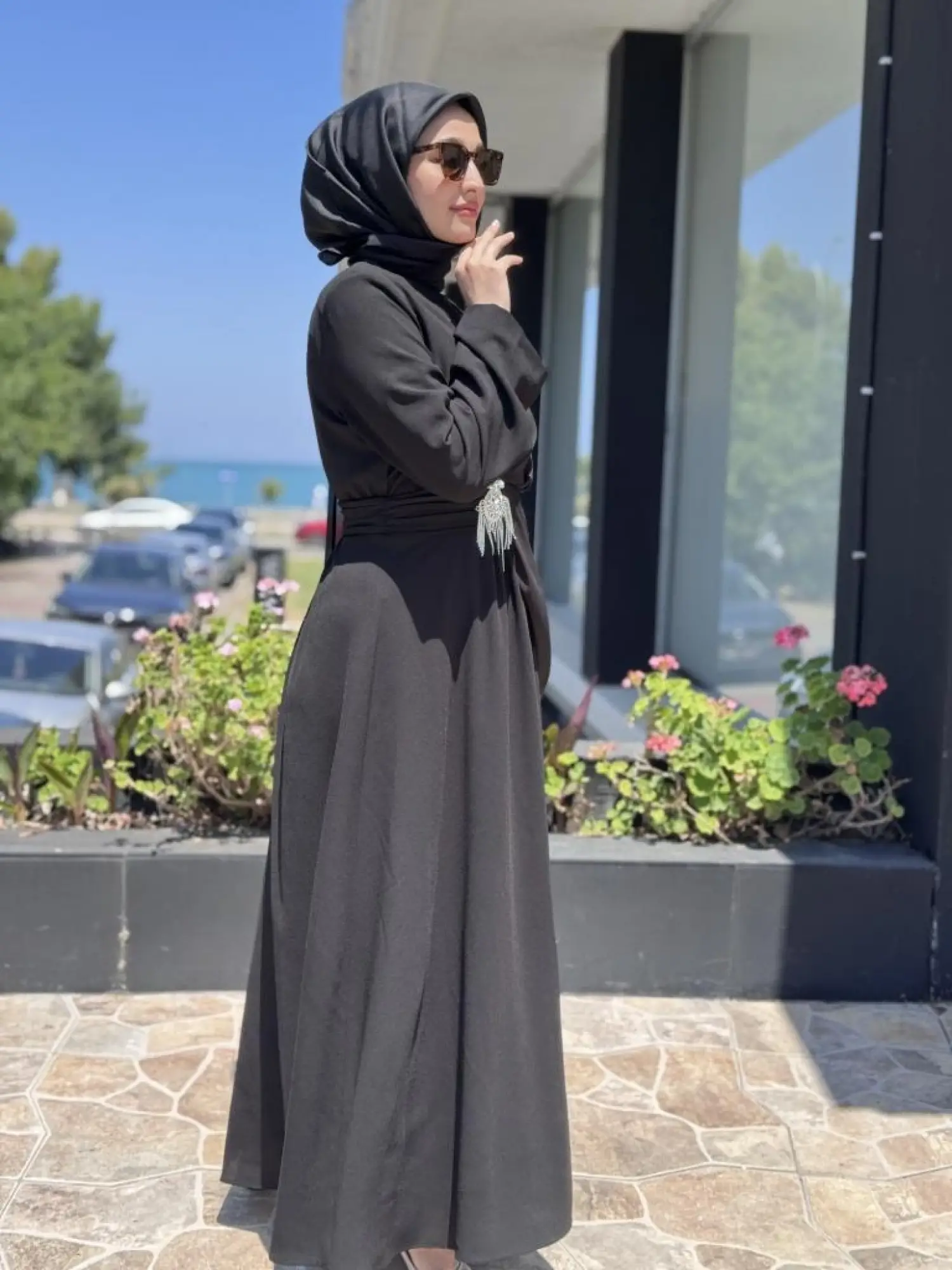 SENNA Orient Tesettür Abiye Elbise SD2530032