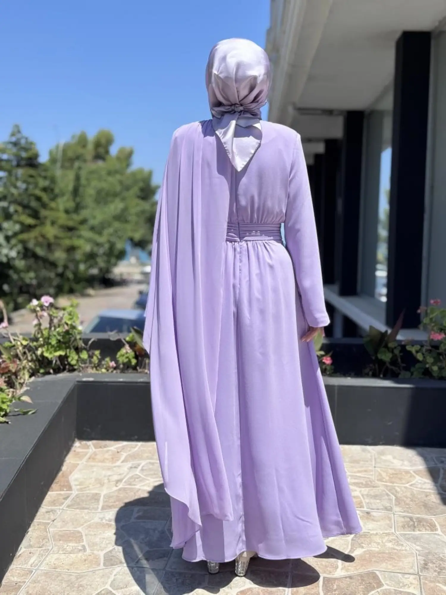 SENNA Orient Tesettür Abiye Elbise SD2530032