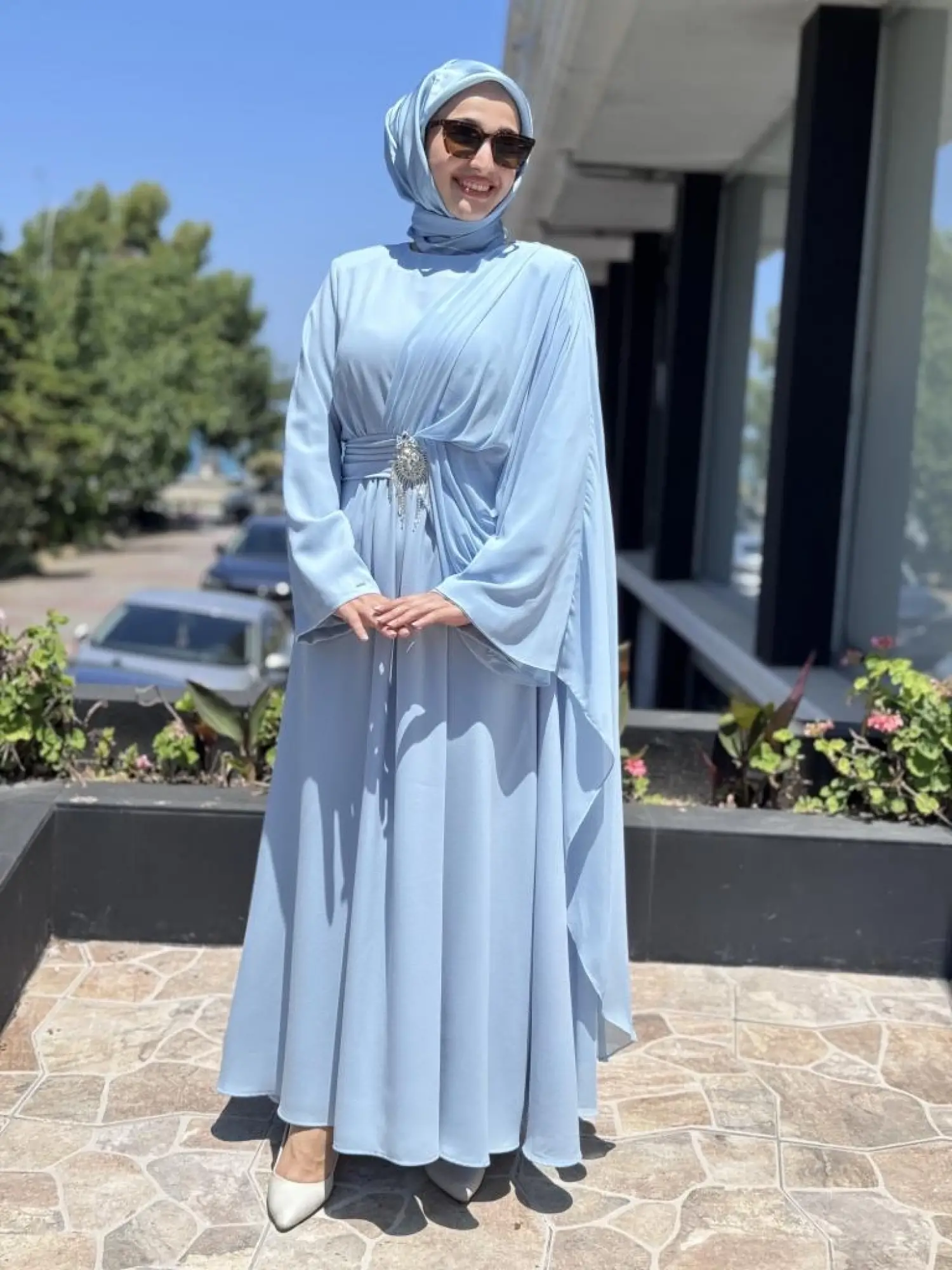 SENNA Orient Tesettür Abiye Elbise SD2530032