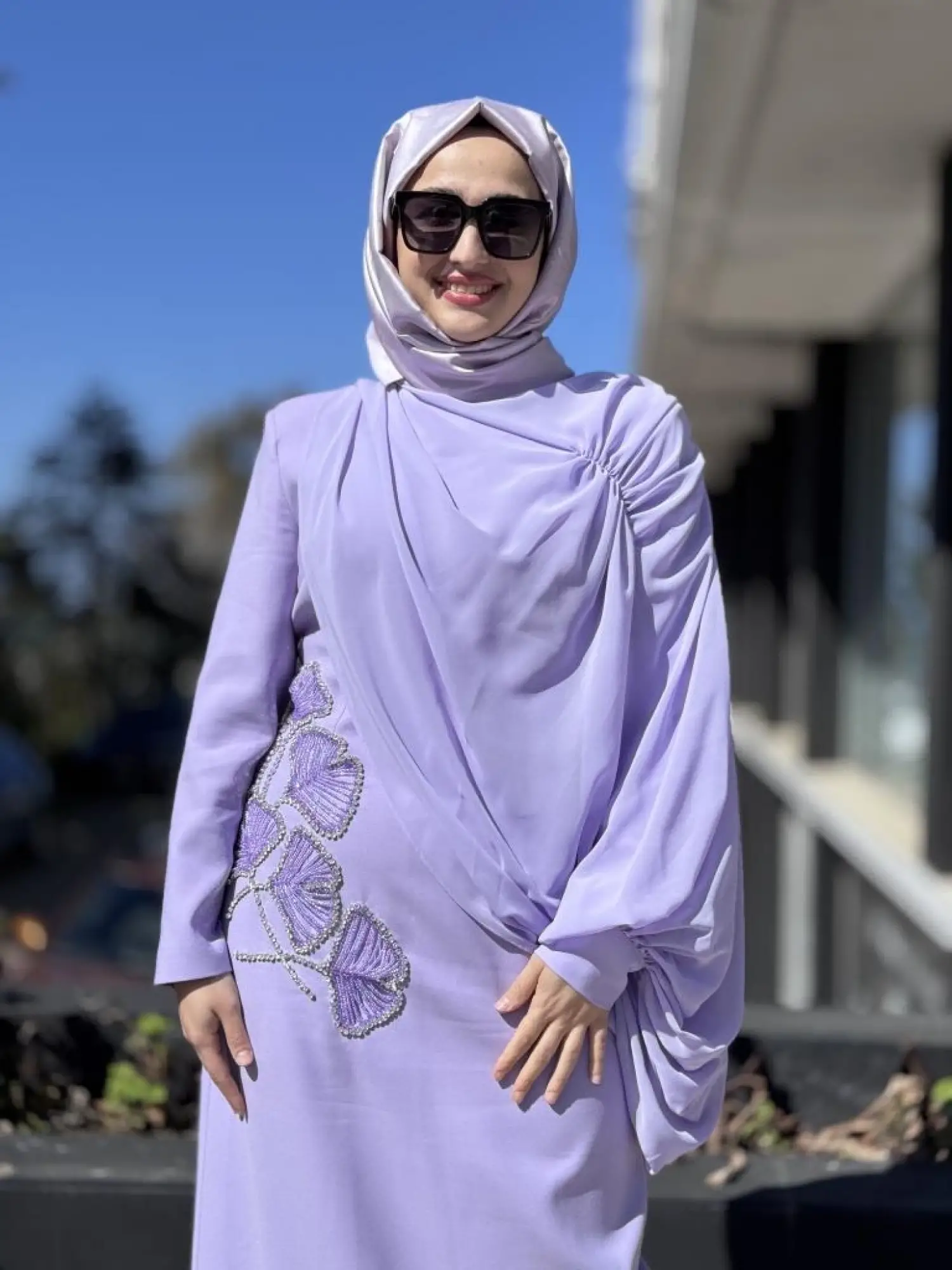 SENNA Peony Tesettür Abiye Elbise SD2530016