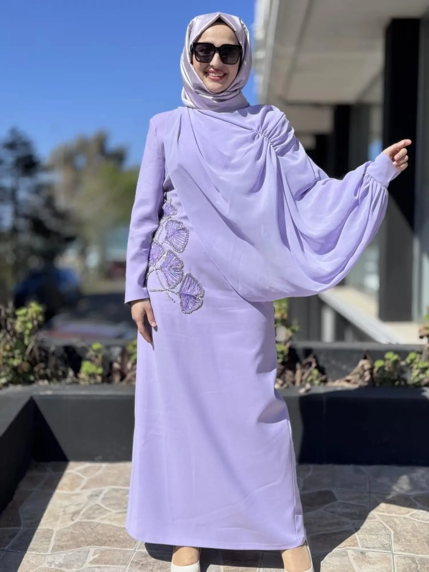 SENNA Peony Tesettür Abiye Elbise SD2530016