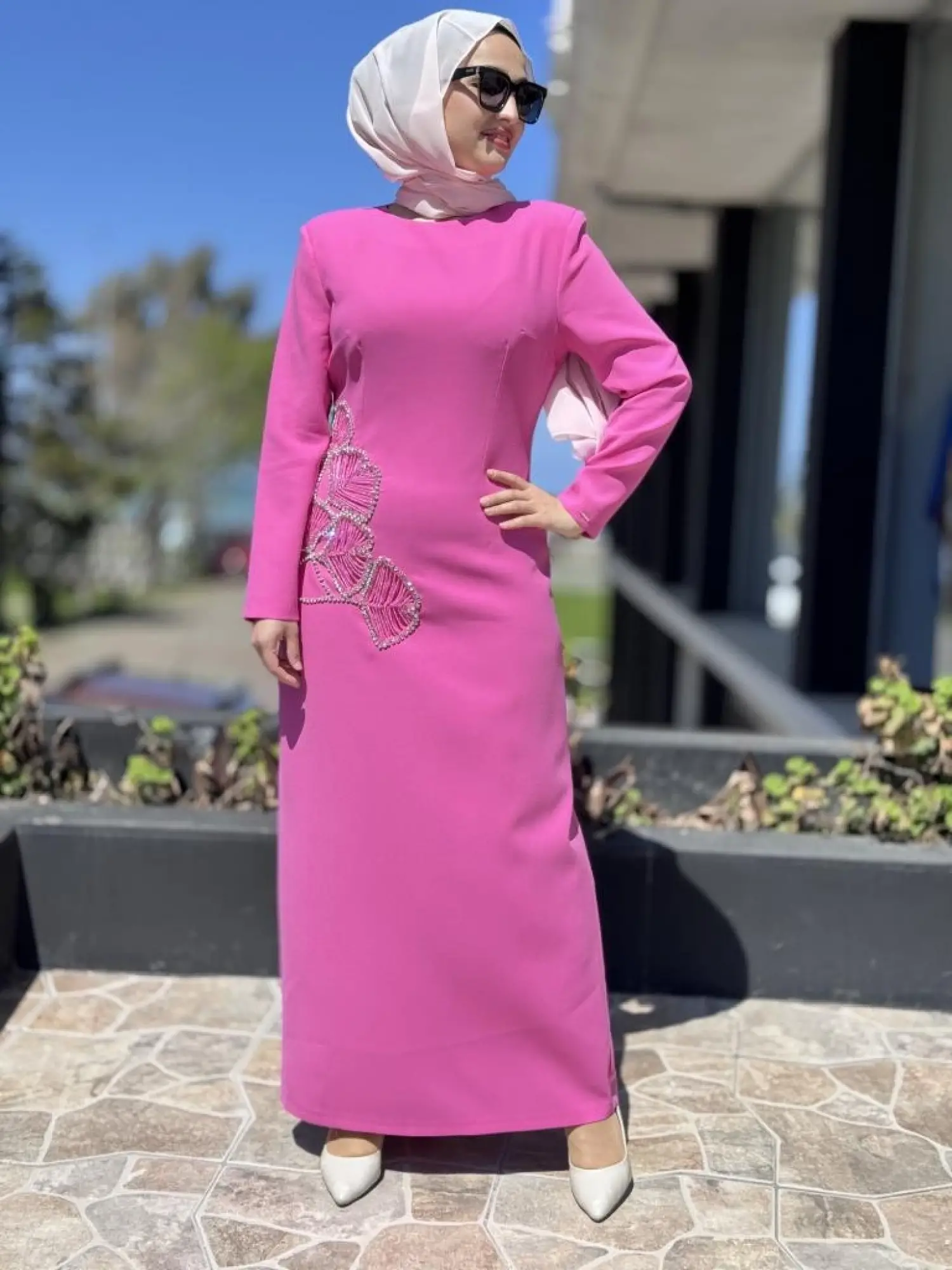 SENNA Peony Tesettür Abiye Elbise SD2530016