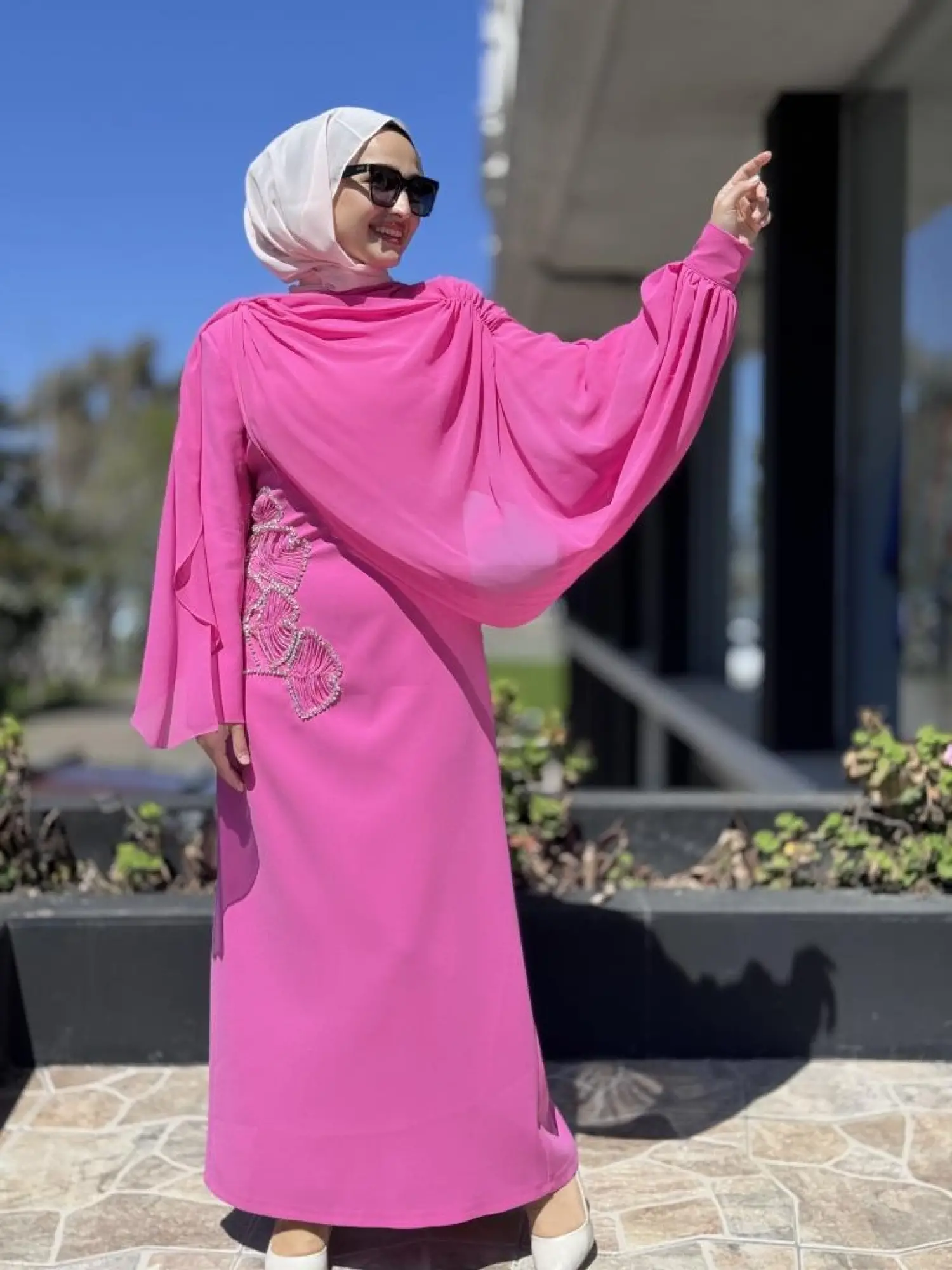 SENNA Peony Tesettür Abiye Elbise SD2530016