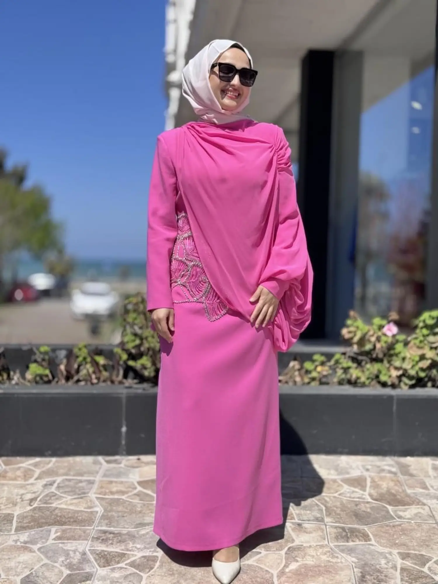 SENNA Peony Tesettür Abiye Elbise SD2530016