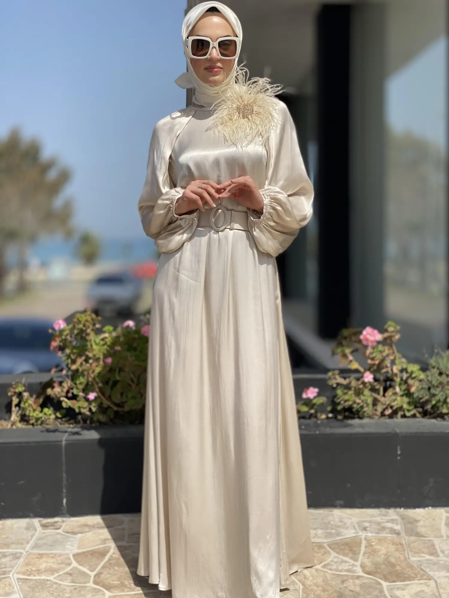 SENNA Rosana Dress Tesettür Abiye SD30040