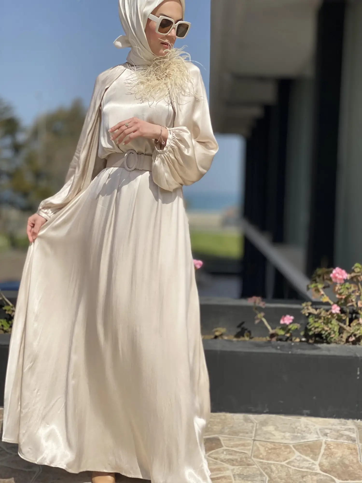 SENNA Rosana Dress Tesettür Abiye SD30040