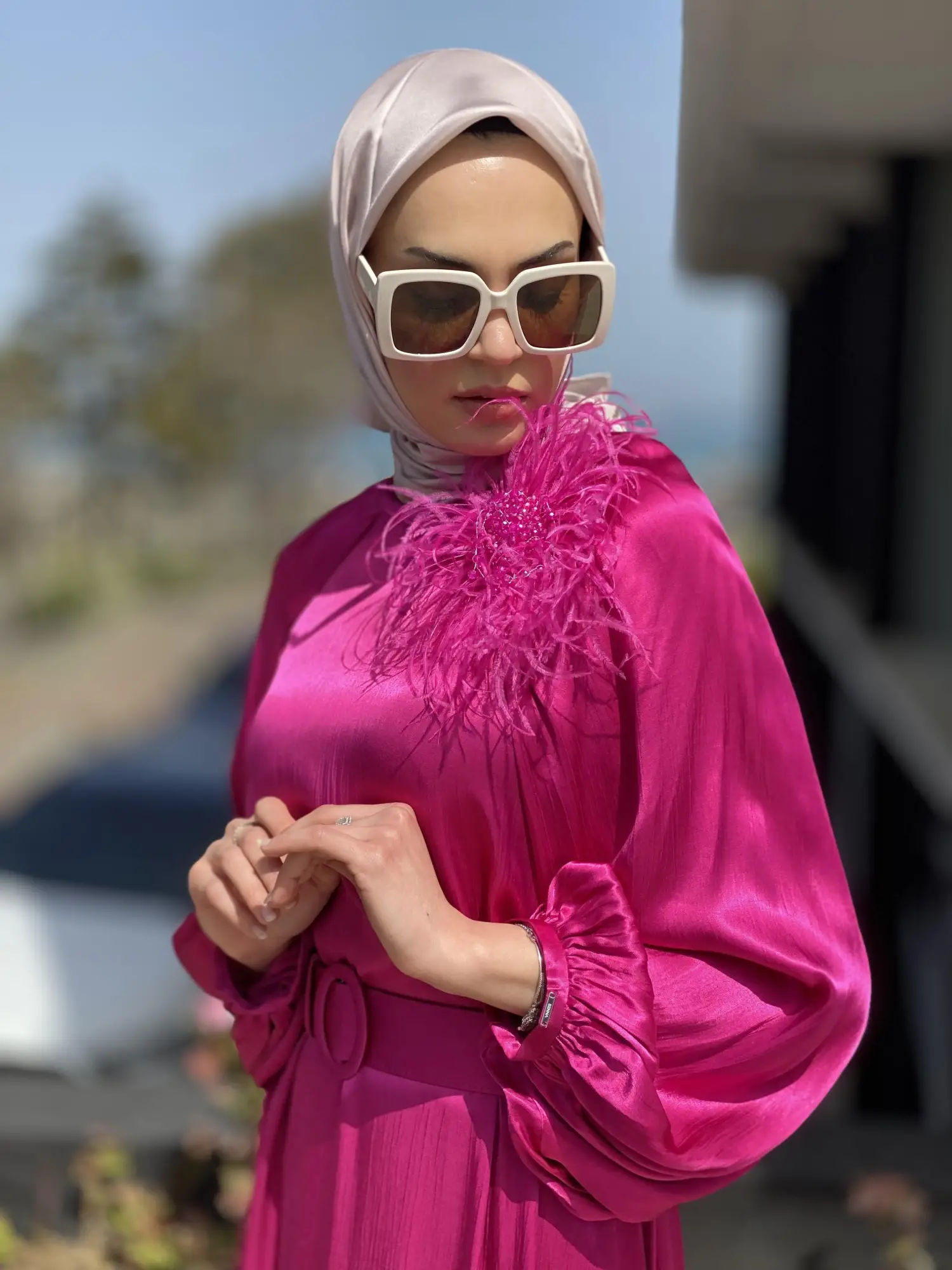 SENNA Rosana Dress Tesettür Abiye SD30040