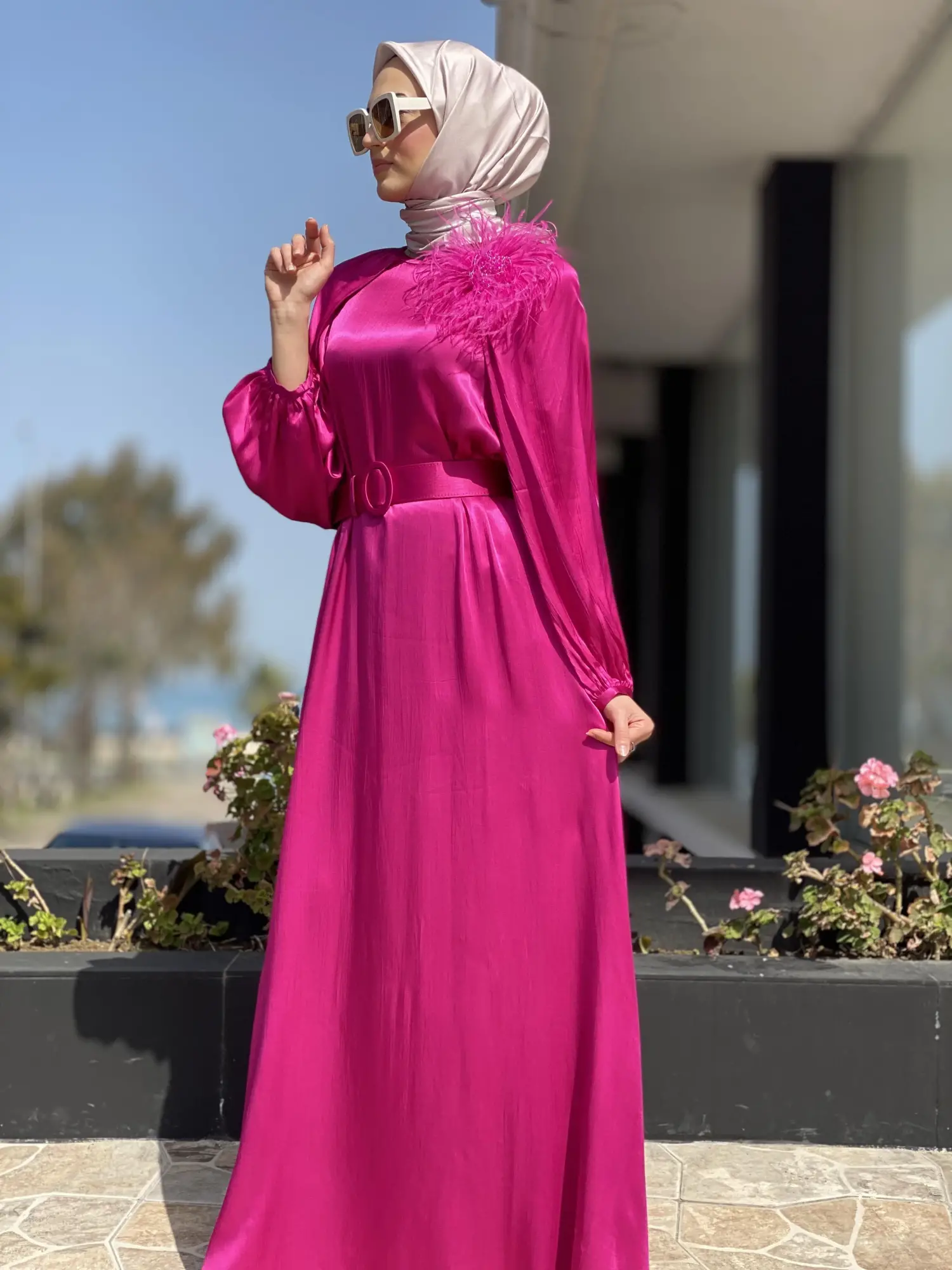 SENNA Rosana Dress Tesettür Abiye SD30040