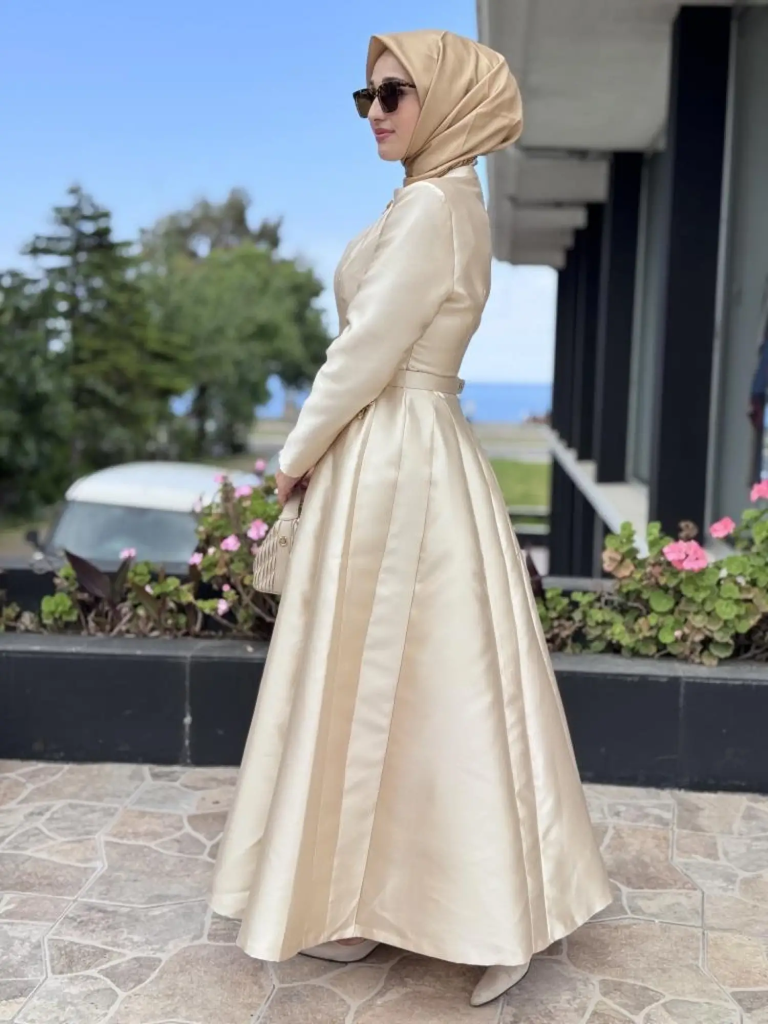 SENNA Scarlet Tesettür Abiye Dress SD2530003