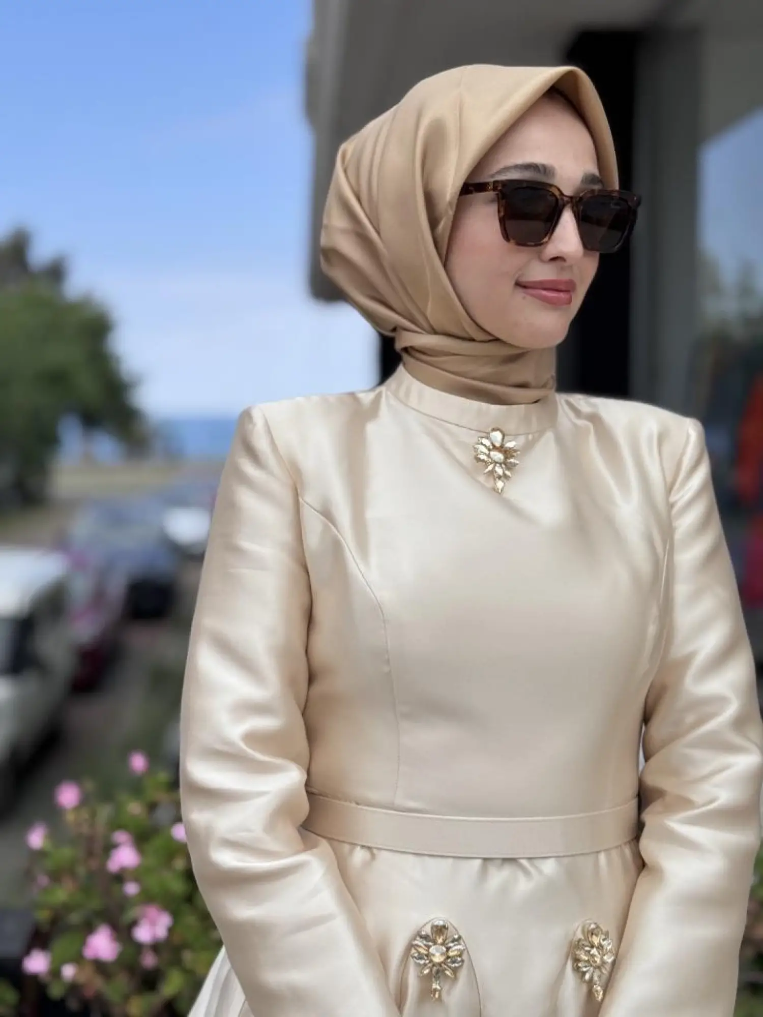 SENNA Scarlet Tesettür Abiye Dress SD2530003