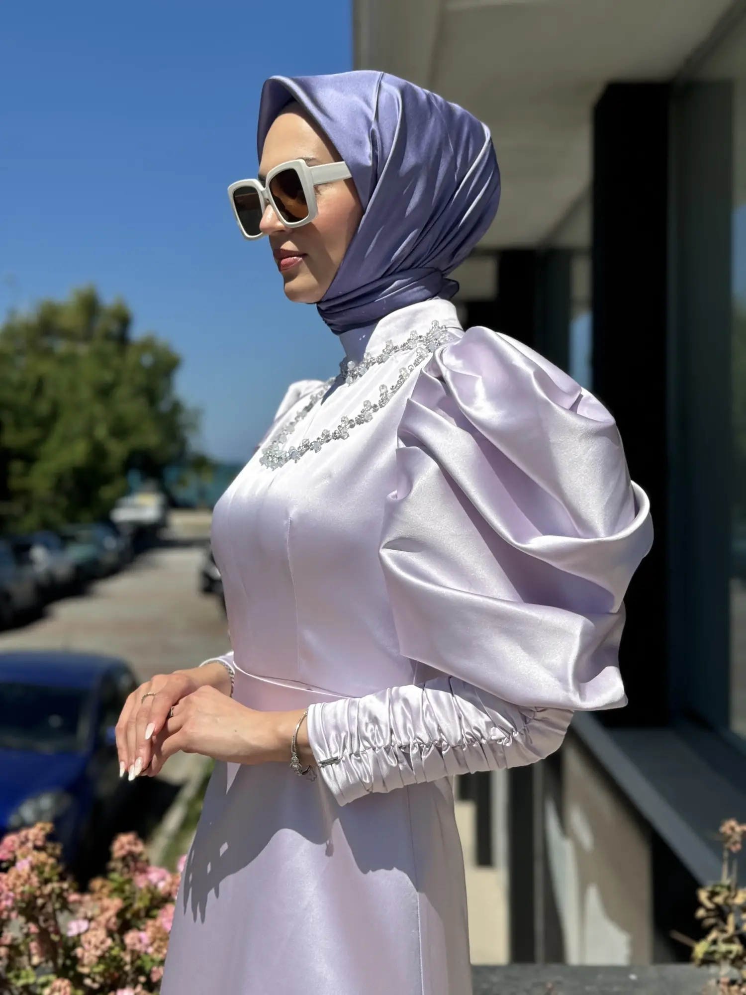 SENNA Shay Tesettür Abiye Dress SD30107