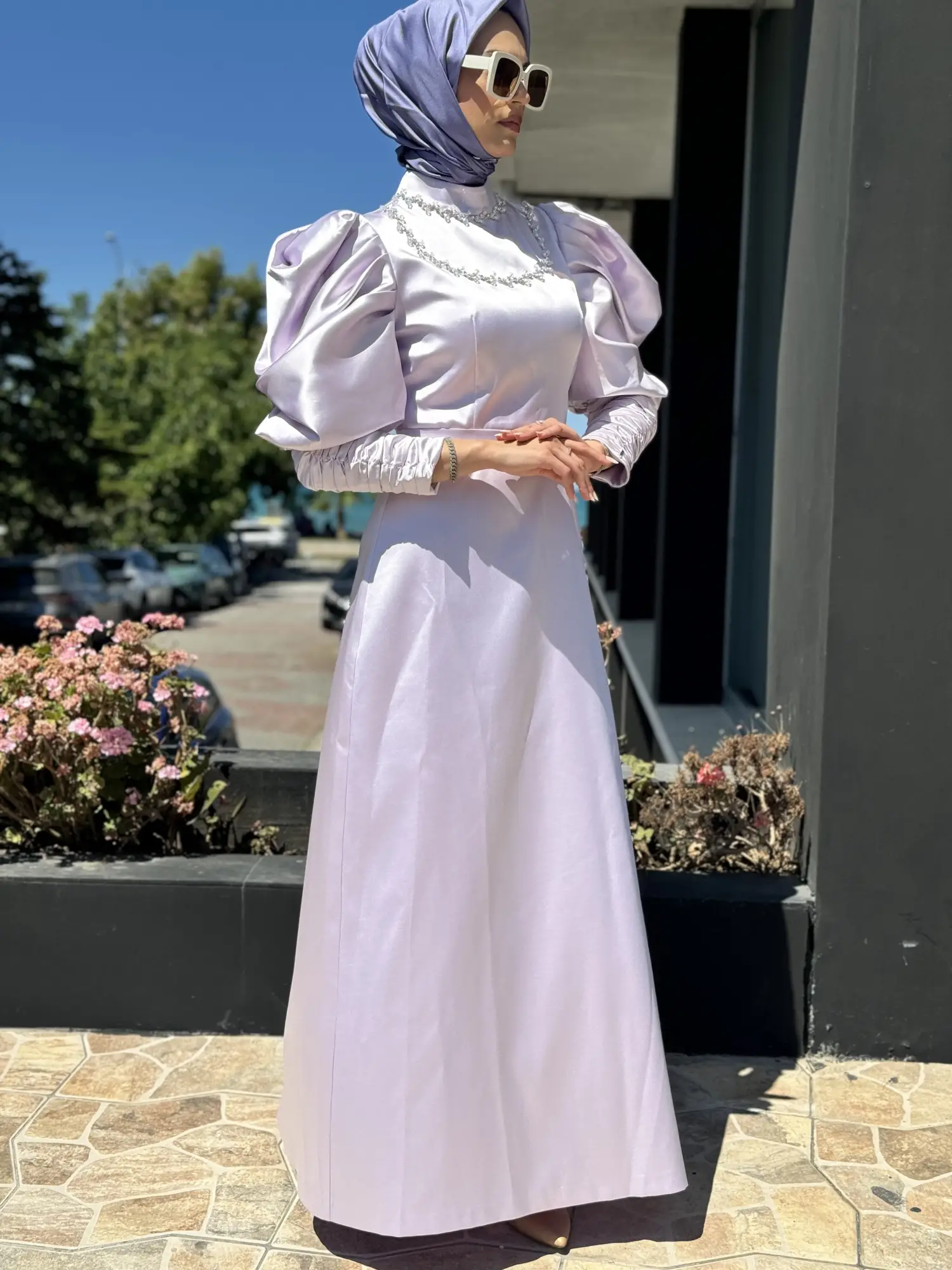 SENNA Shay Tesettür Abiye Dress SD30107