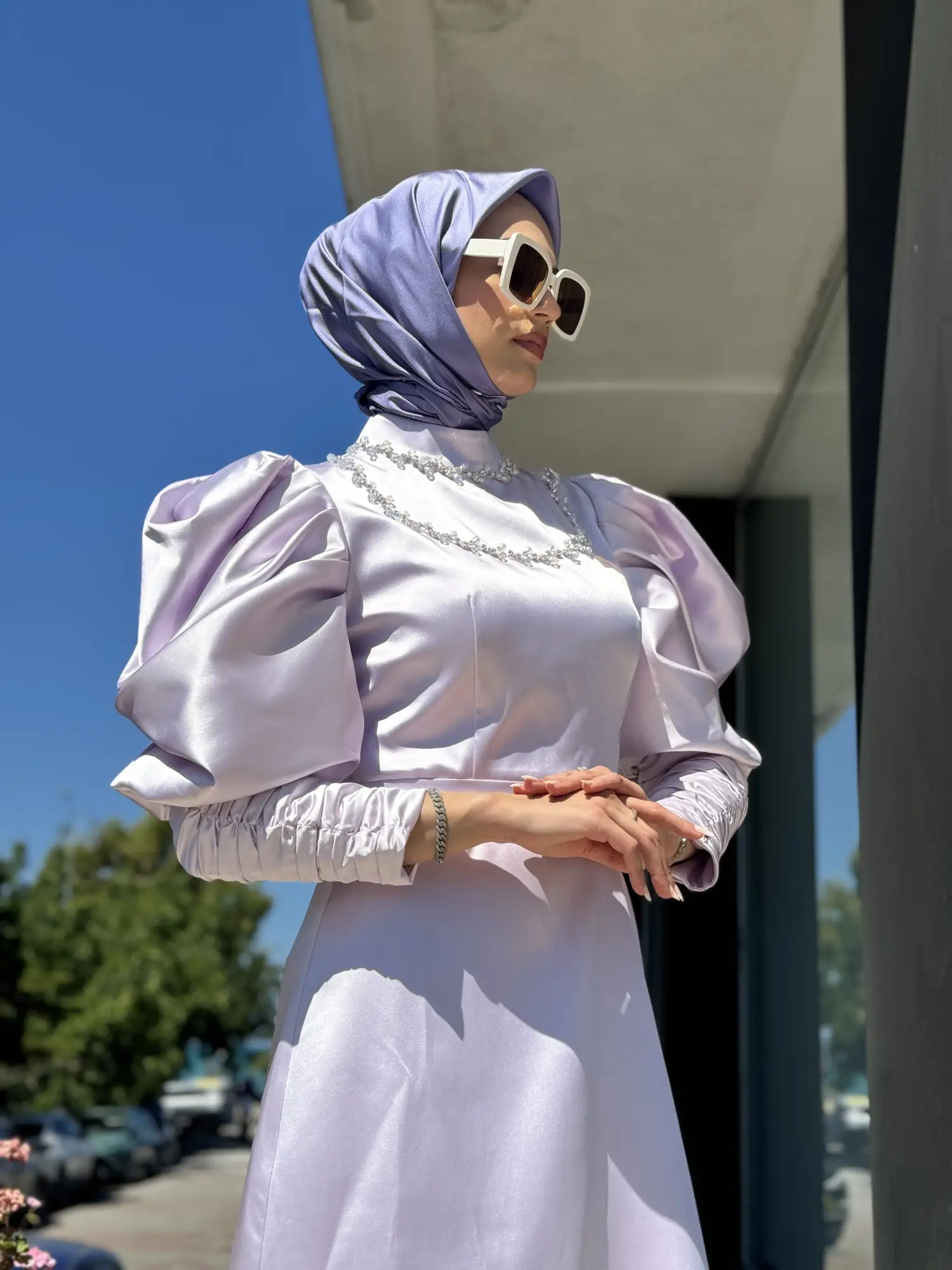 SENNA Shay Tesettür Abiye Dress SD30107