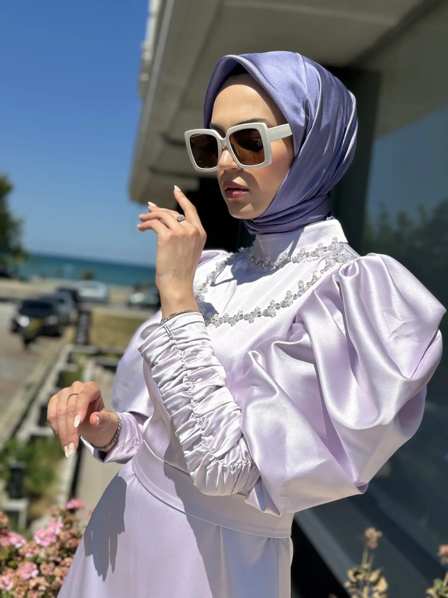 SENNA Shay Tesettür Abiye Dress SD30107