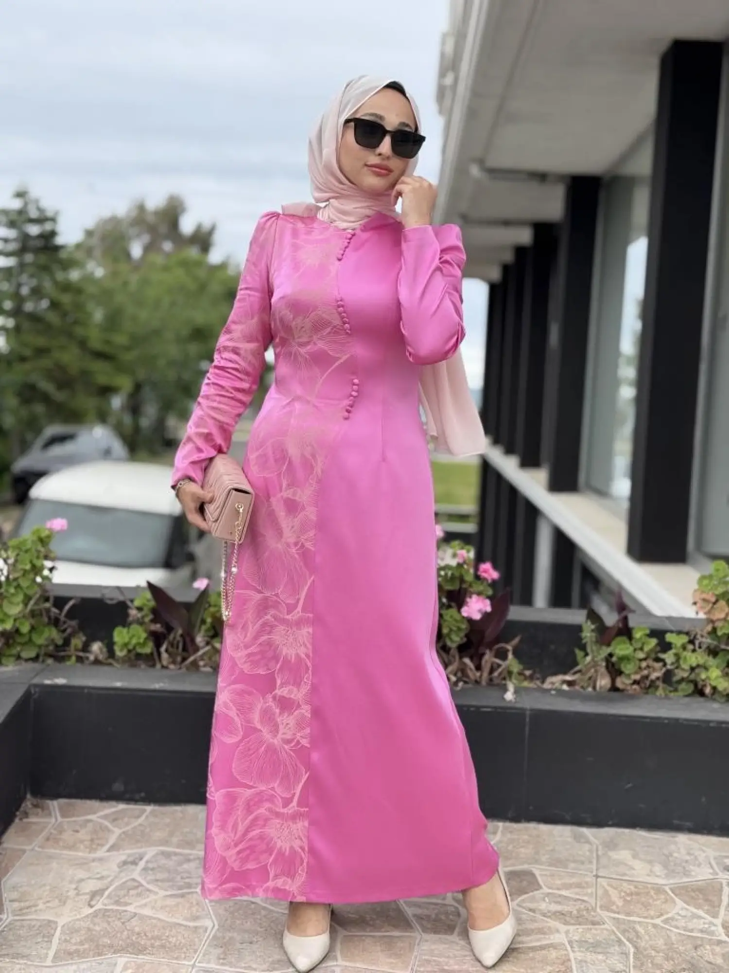 SENNA Tırena Elbise Tesettür Abiye SD2530013