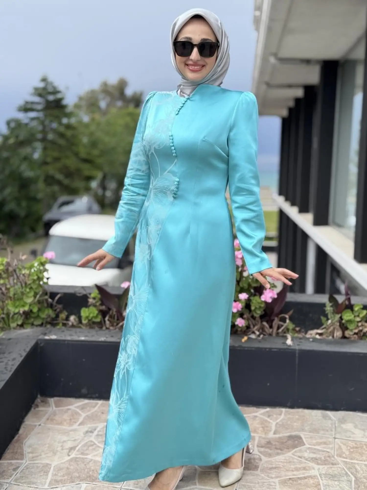 SENNA Tırena Elbise Tesettür Abiye SD2530013