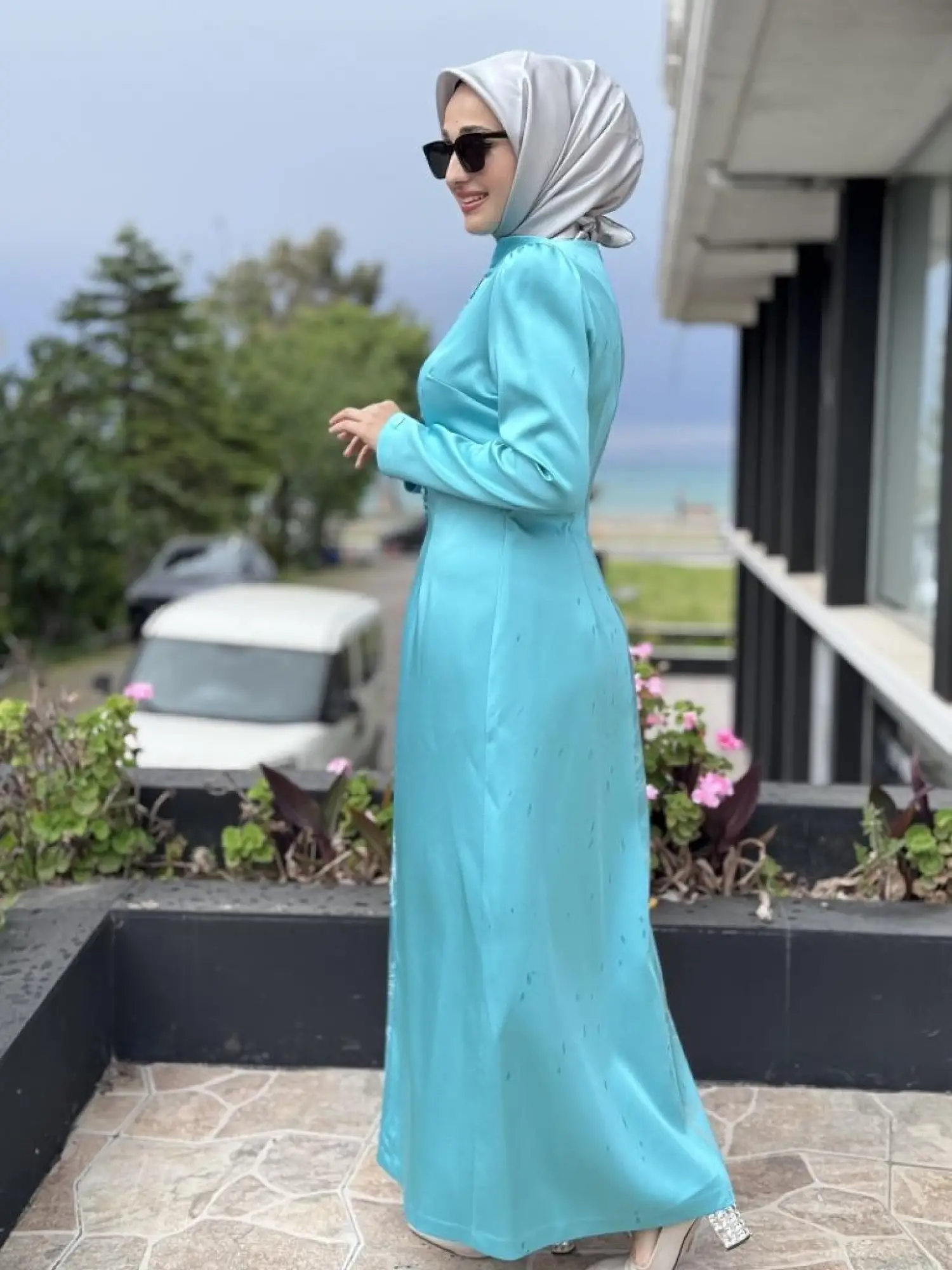 SENNA Tırena Elbise Tesettür Abiye SD2530013