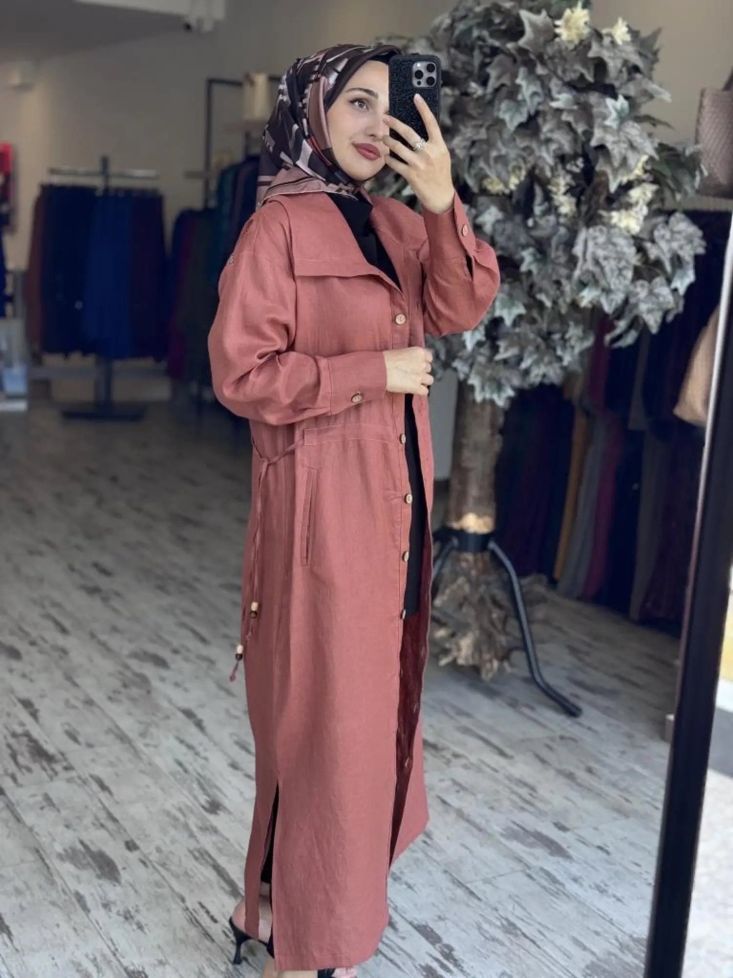 Tığ Triko Sırt Nakış ve Boncuk Detaylı Kap KAP3082