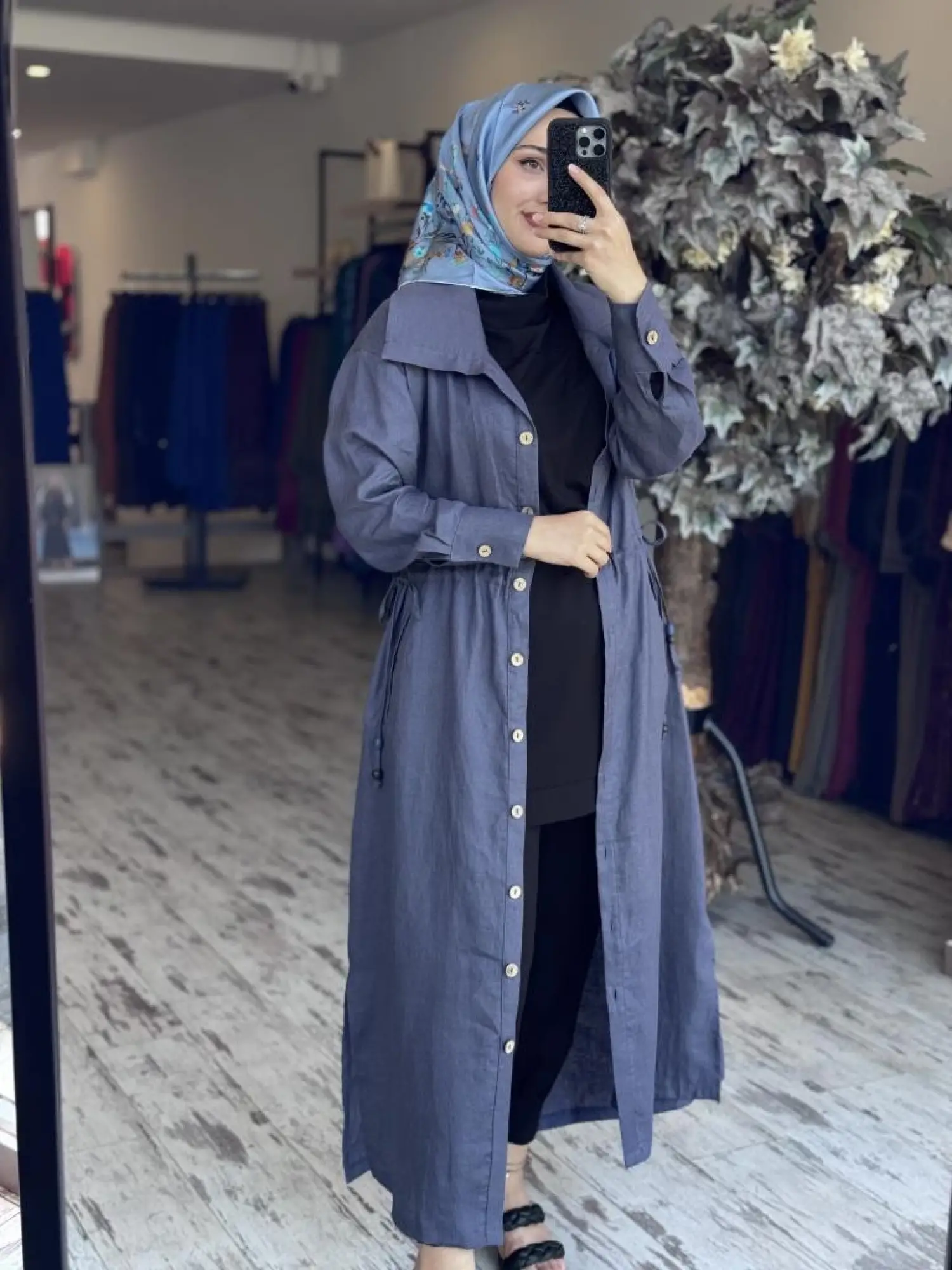 Tığ Triko Sırt Nakış ve Boncuk Detaylı Kap KAP3082