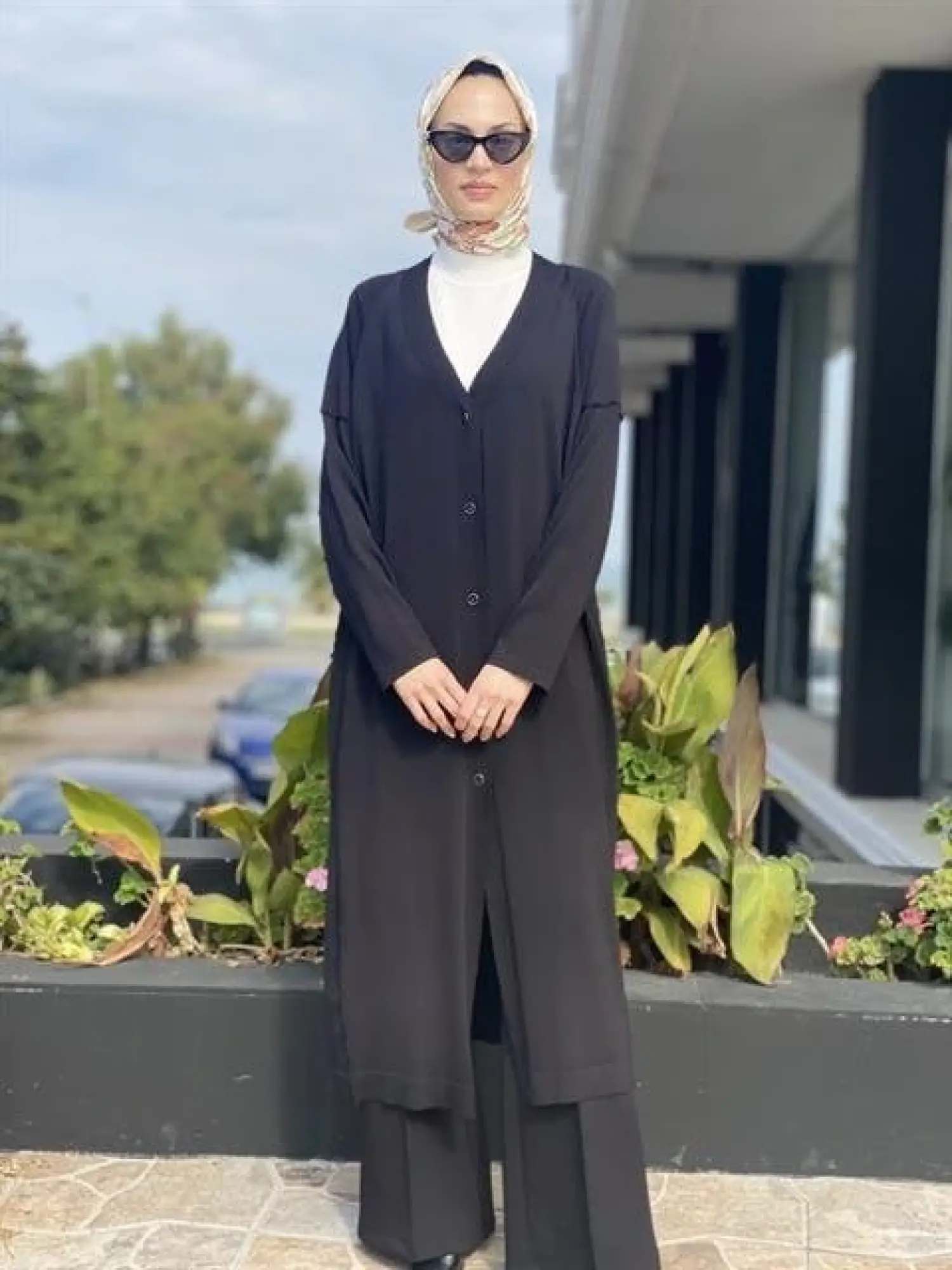 Tığ Triko Ters Dikiş Detaylı Rayon Hırka HRK21468