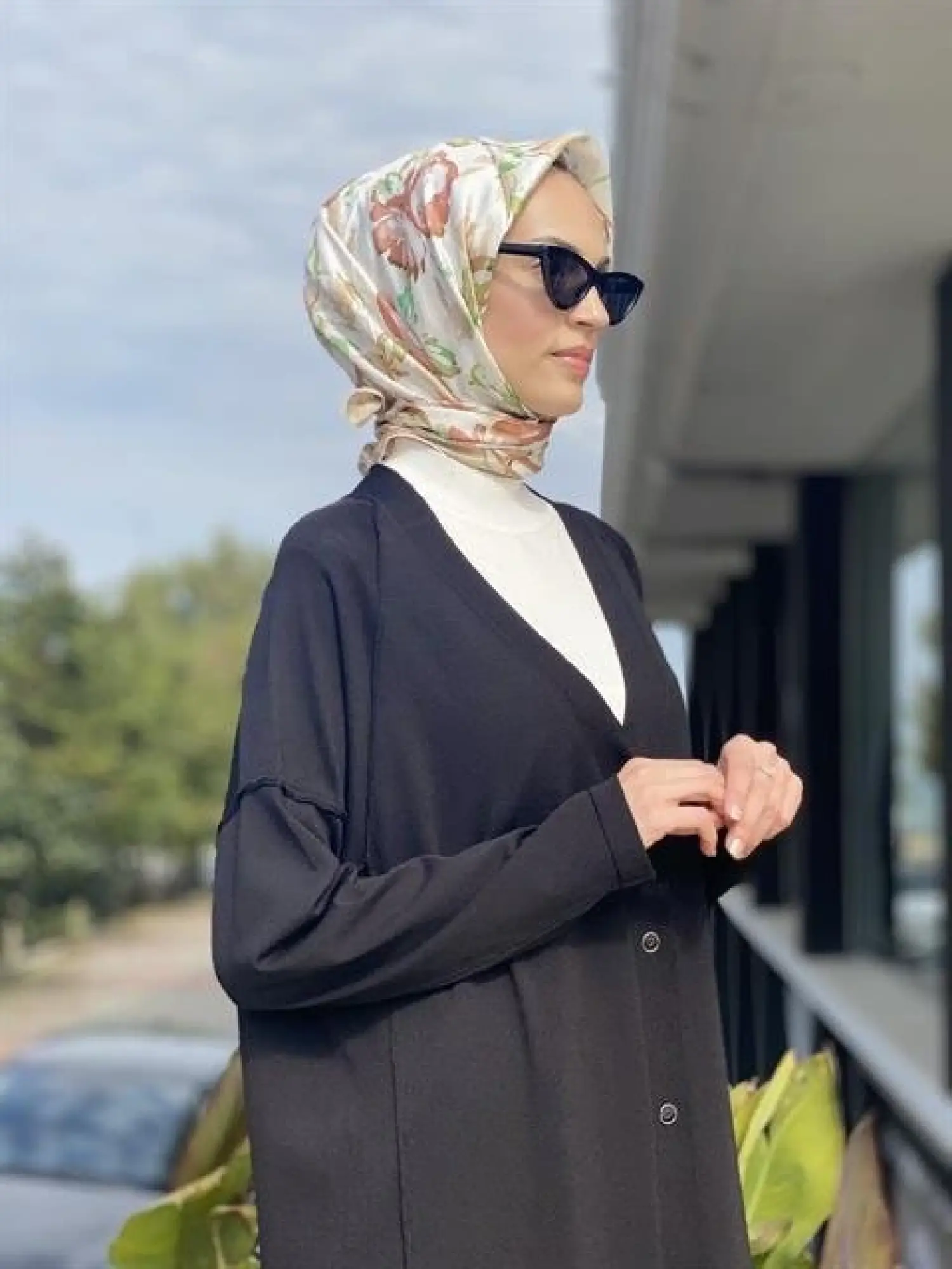 Tığ Triko Ters Dikiş Detaylı Rayon Hırka HRK21468