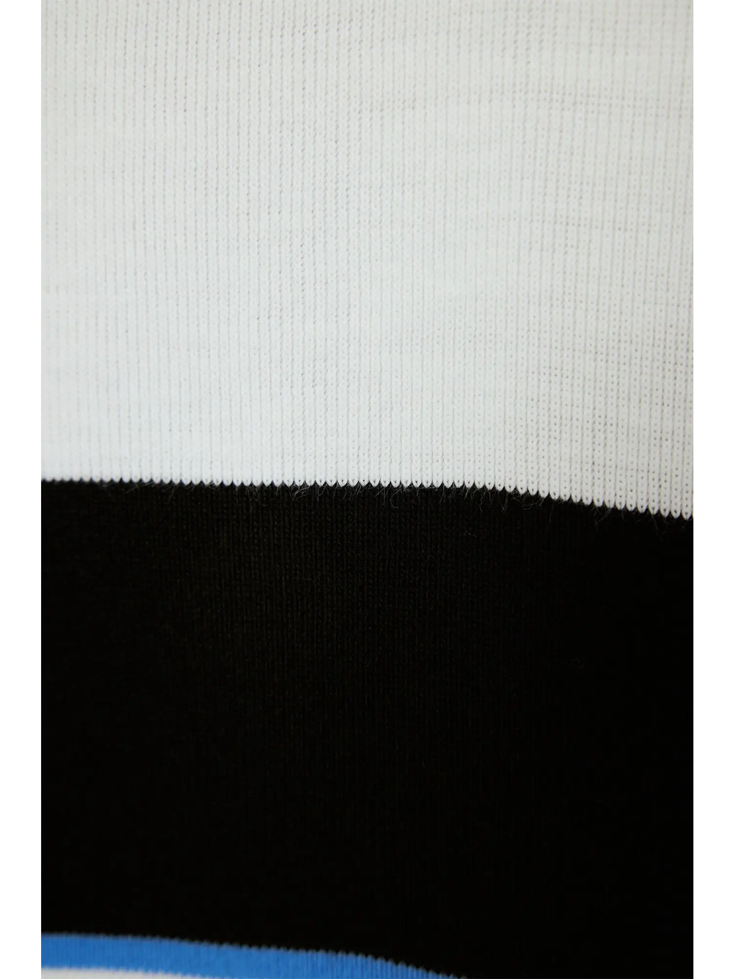 Touche Boğazlı Çizgili Kazak 23F1XD106