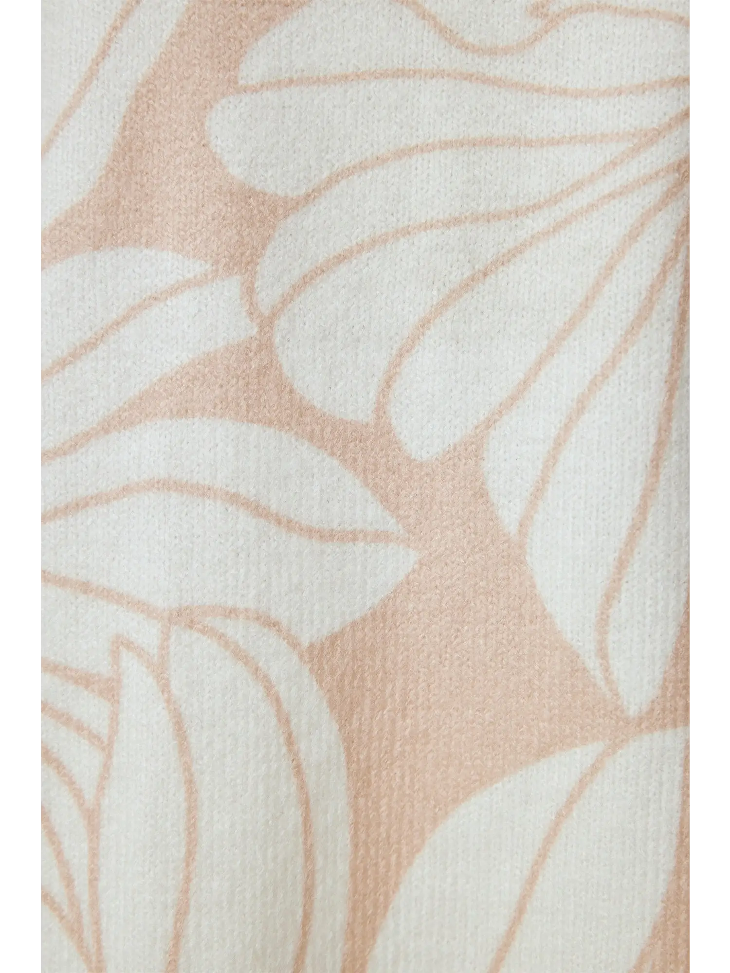 Touche Çiçek Desenli Triko Kazak 24F1XD051