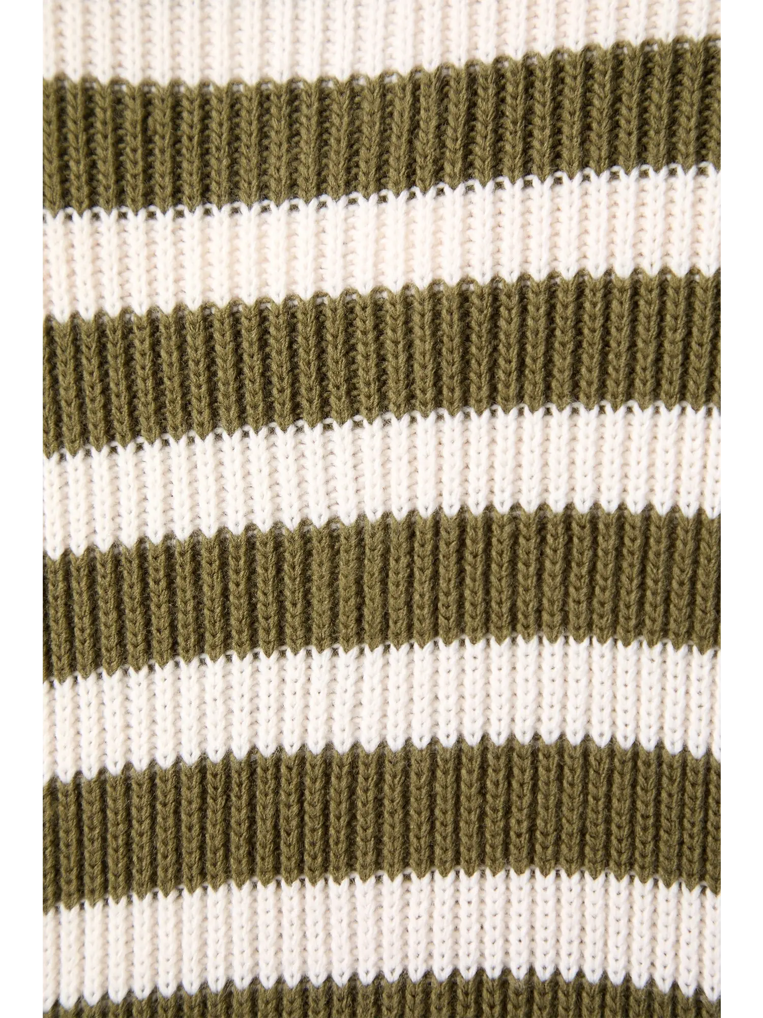 Touche Gold Düğmeli Çizgili Kısa Hırka 24F1XD025