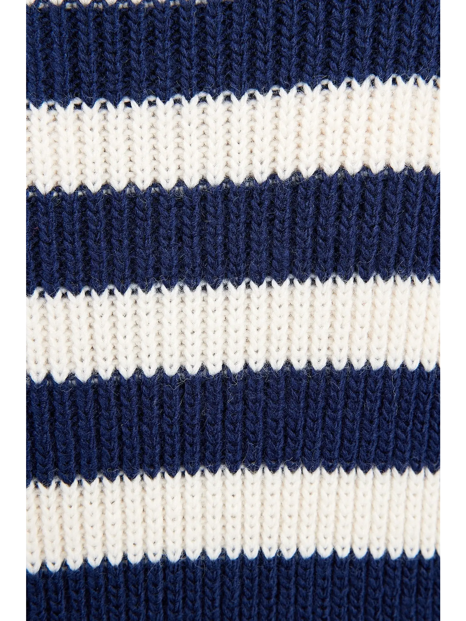 Touche Gold Düğmeli Çizgili Uzun Hırka 23F1XD166