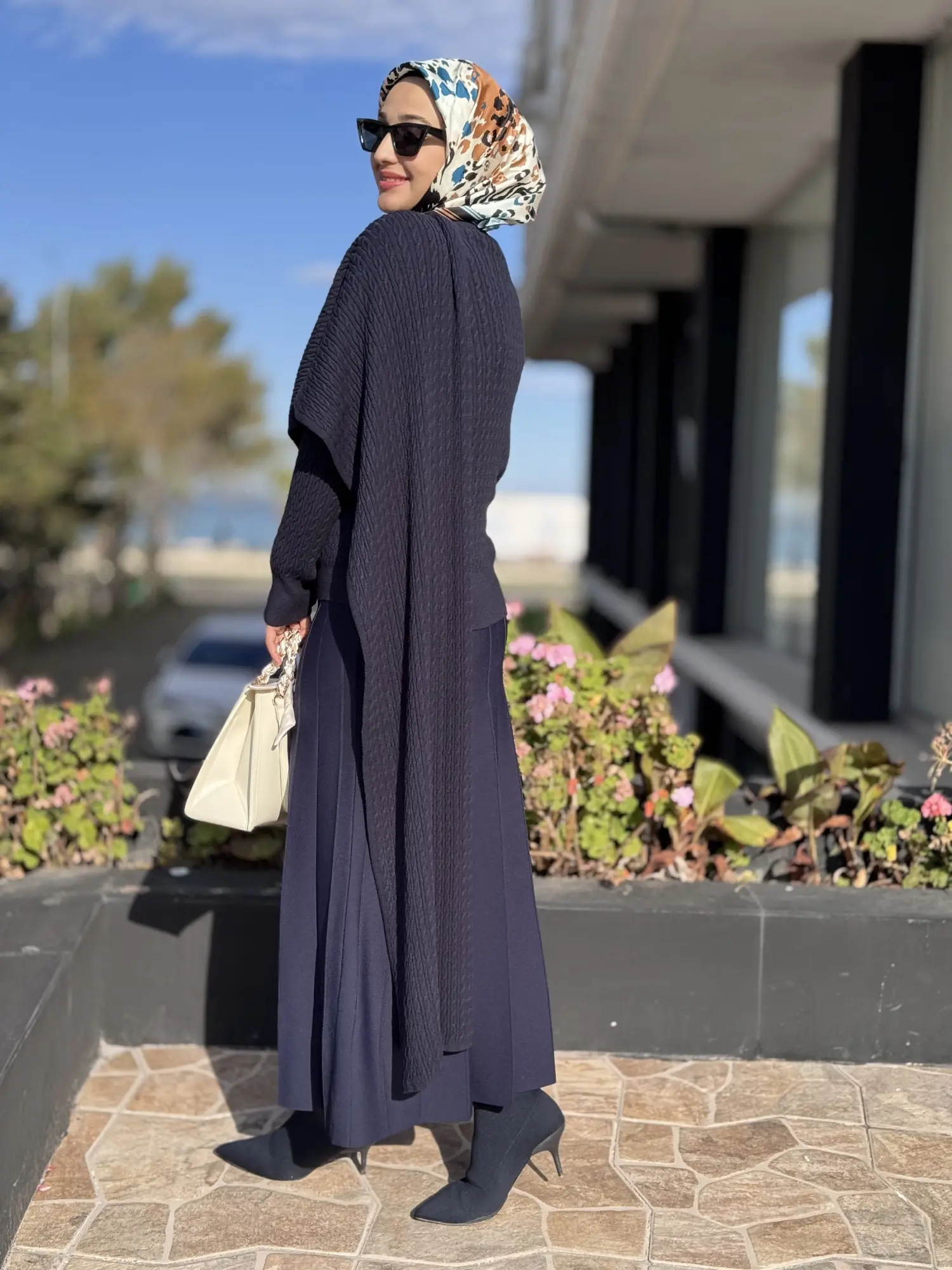 Triko Pliseli Rayon Etek  ETK21976