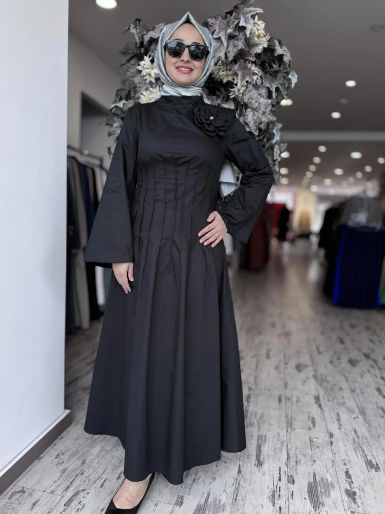 Vuu Önü Arka Pensli Elbise 25SSV4014