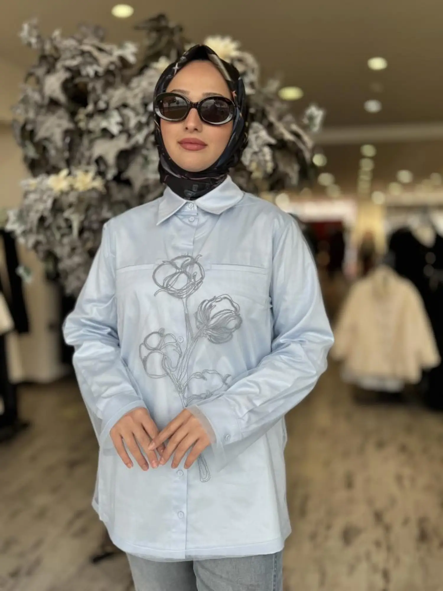 Vuu Tüllü Gömlek (Ayrılabilir) 24FW2B026