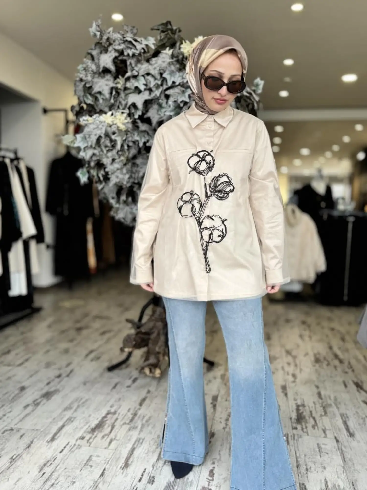 Vuu Tüllü Gömlek (Ayrılabilir) 24FW2B026