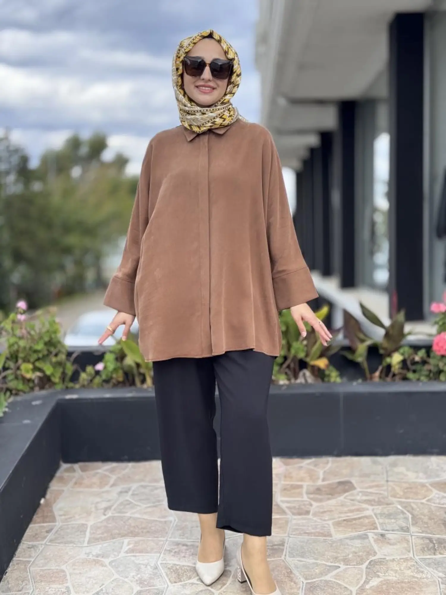 WOM BTQ Mevsimlik Tencel Patlı Gömlek