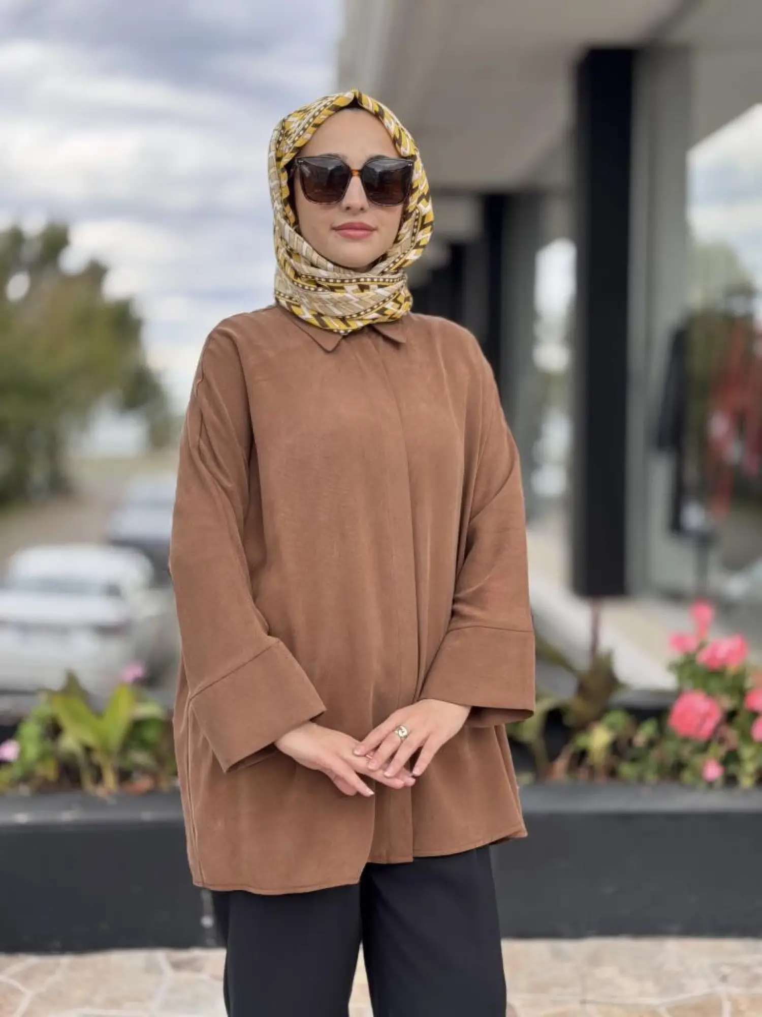 WOM BTQ Mevsimlik Tencel Patlı Gömlek