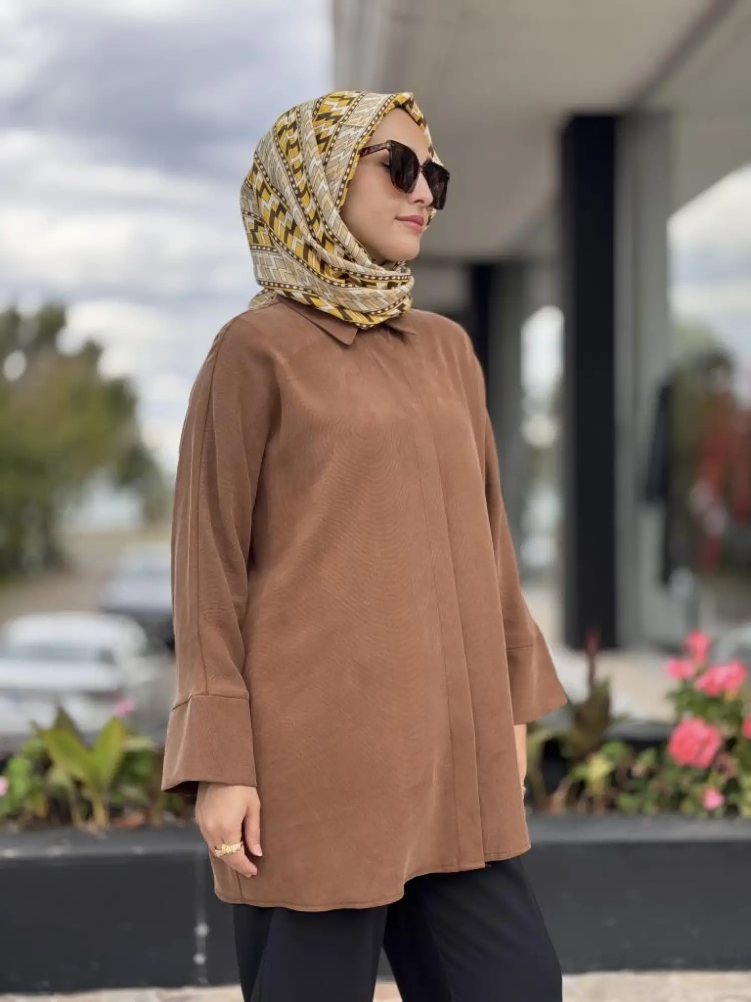 WOM BTQ Mevsimlik Tencel Patlı Gömlek