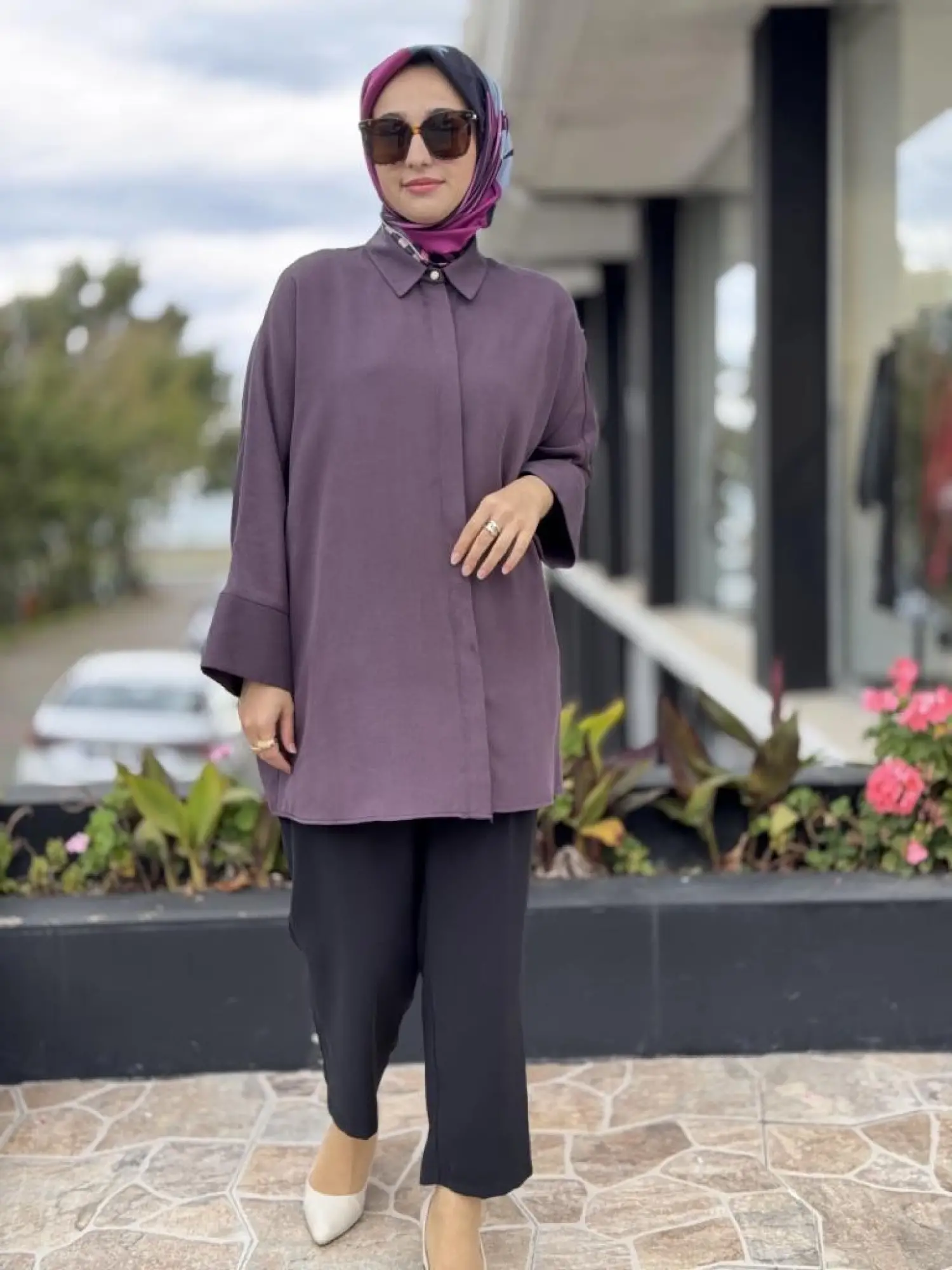 WOM BTQ Mevsimlik Tencel Patlı Gömlek