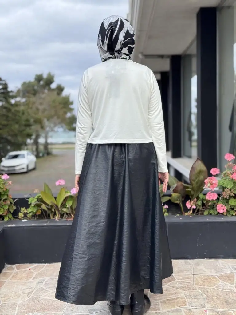 Ghisa Beli Lastikli Deri Etek G5383