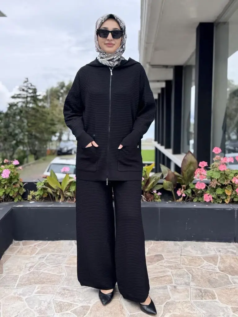 Ghisa Triko Ceket Pantolon Takım 4096